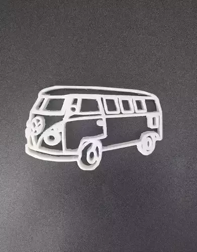 Van Volskswagen keychain 