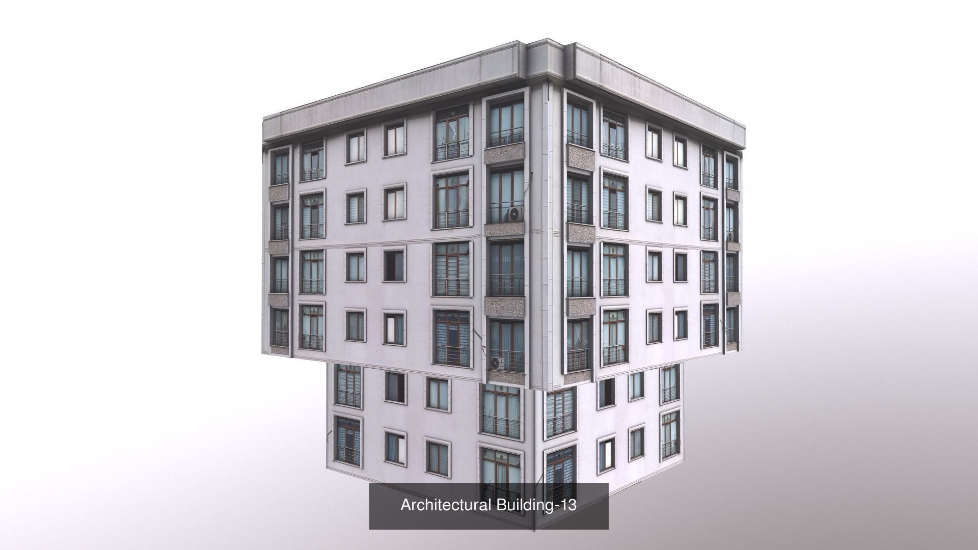 Architectural Building Pack 3D Model Collection_5