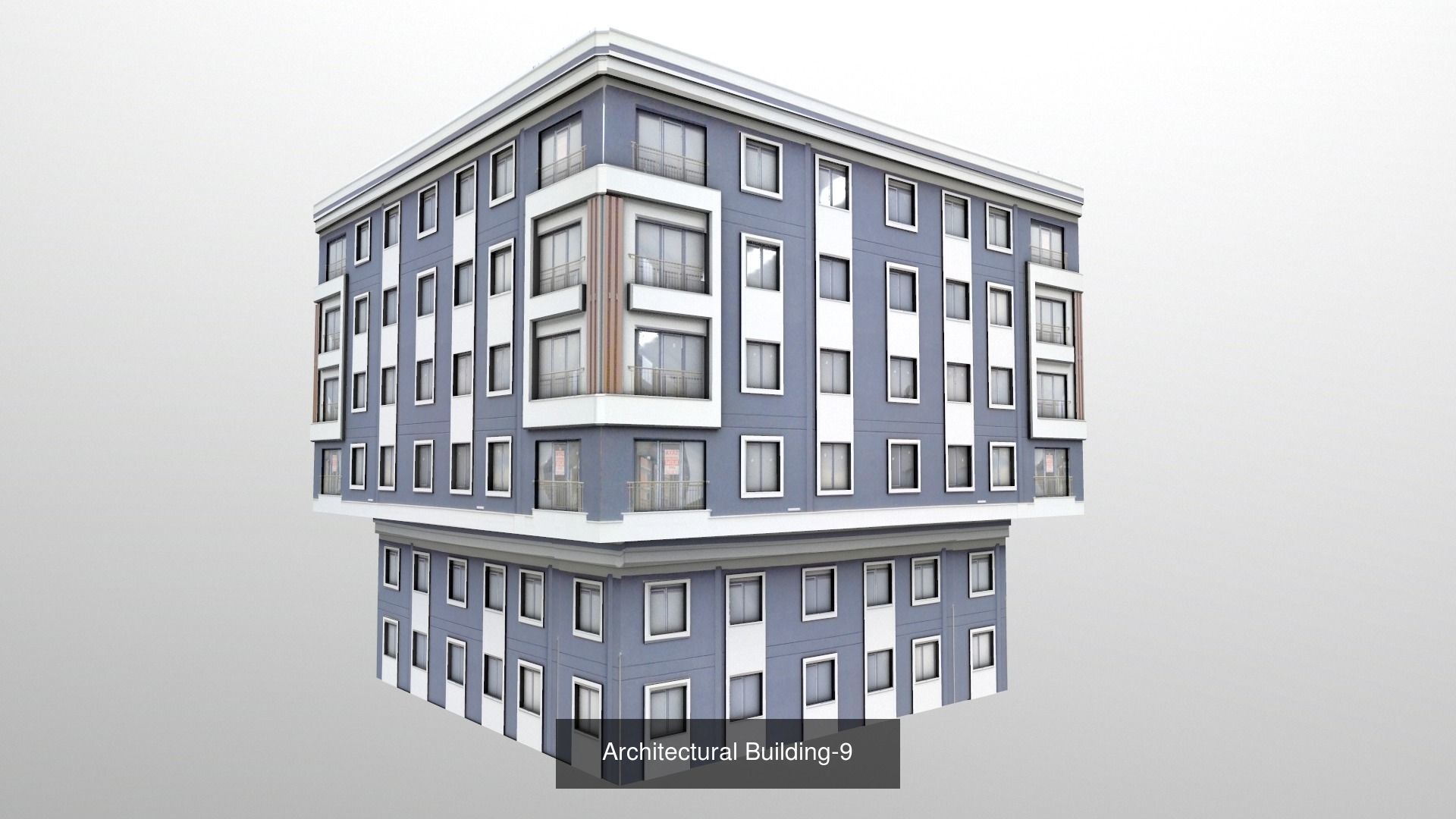 Architectural Building Pack 3D Model Collection_1