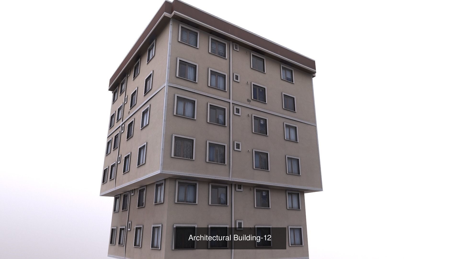 Architectural Building Pack 3D Model Collection_4