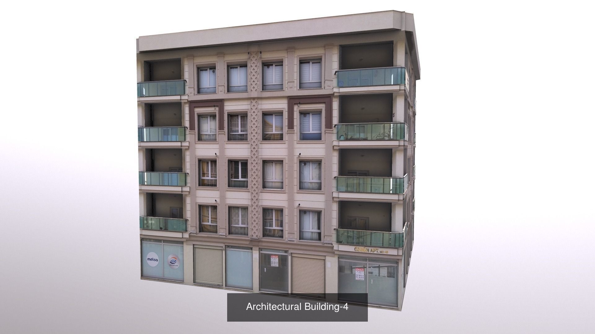 Architectural Building Pack 3D Model Collection_11