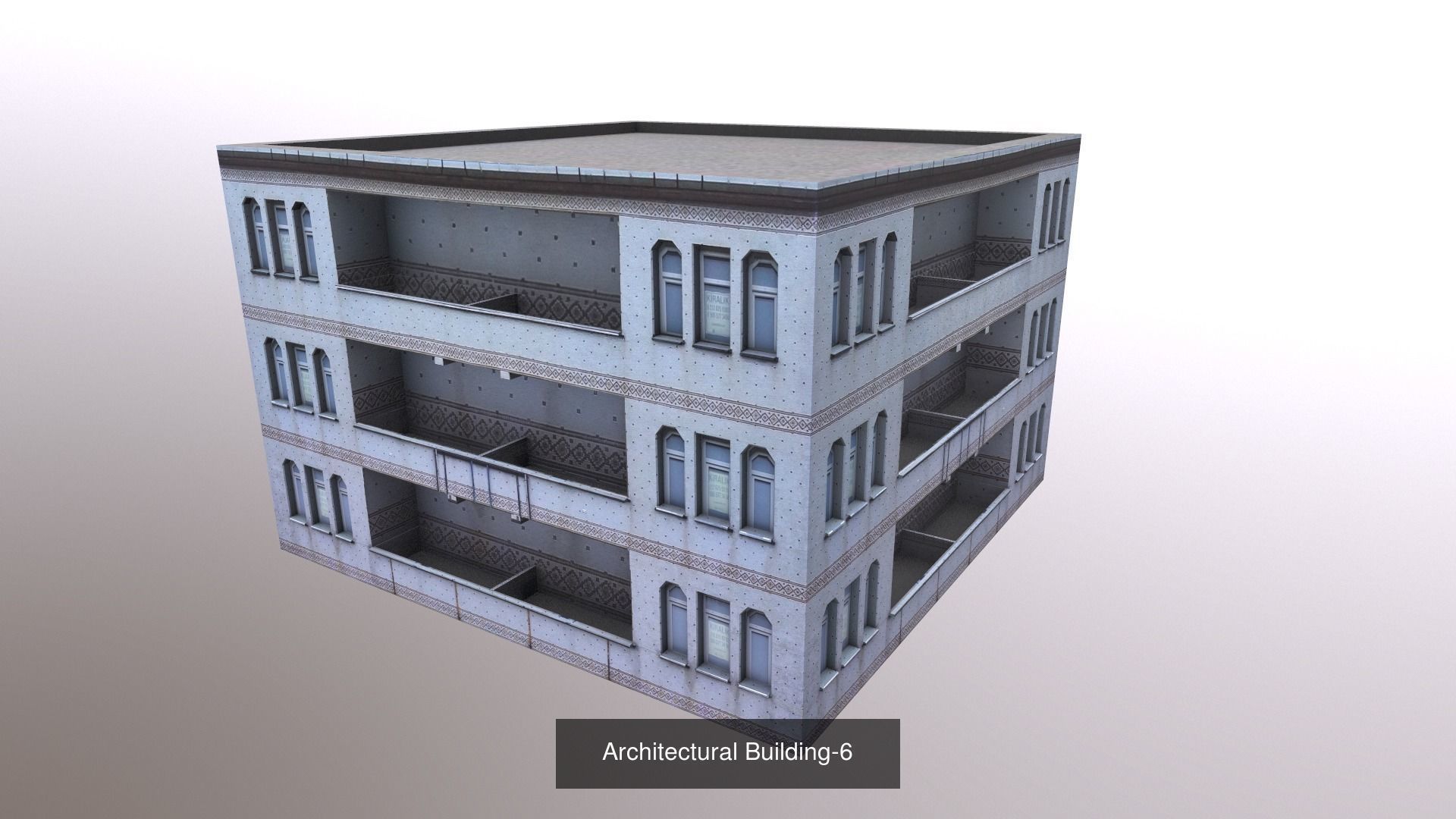 Architectural Building Pack 3D Model Collection_9