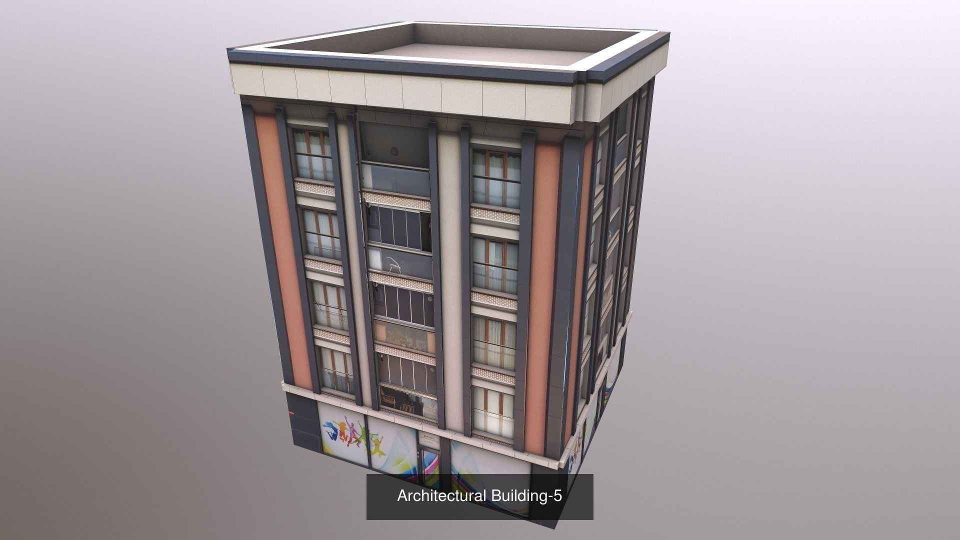 Architectural Building Pack 3D Model Collection_10