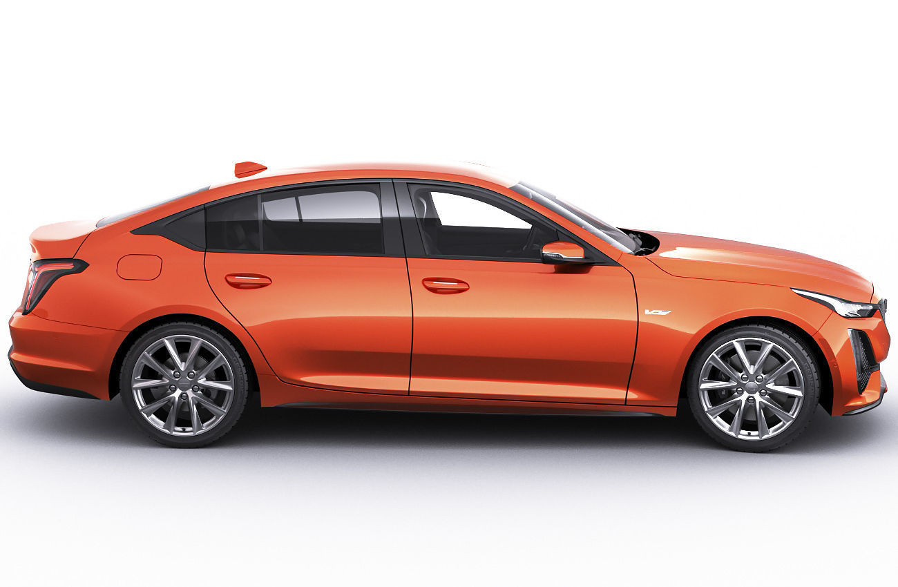 CT5-V sport sedan 3D model_2
