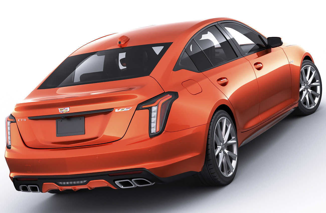 CT5-V sport sedan 3D model_1