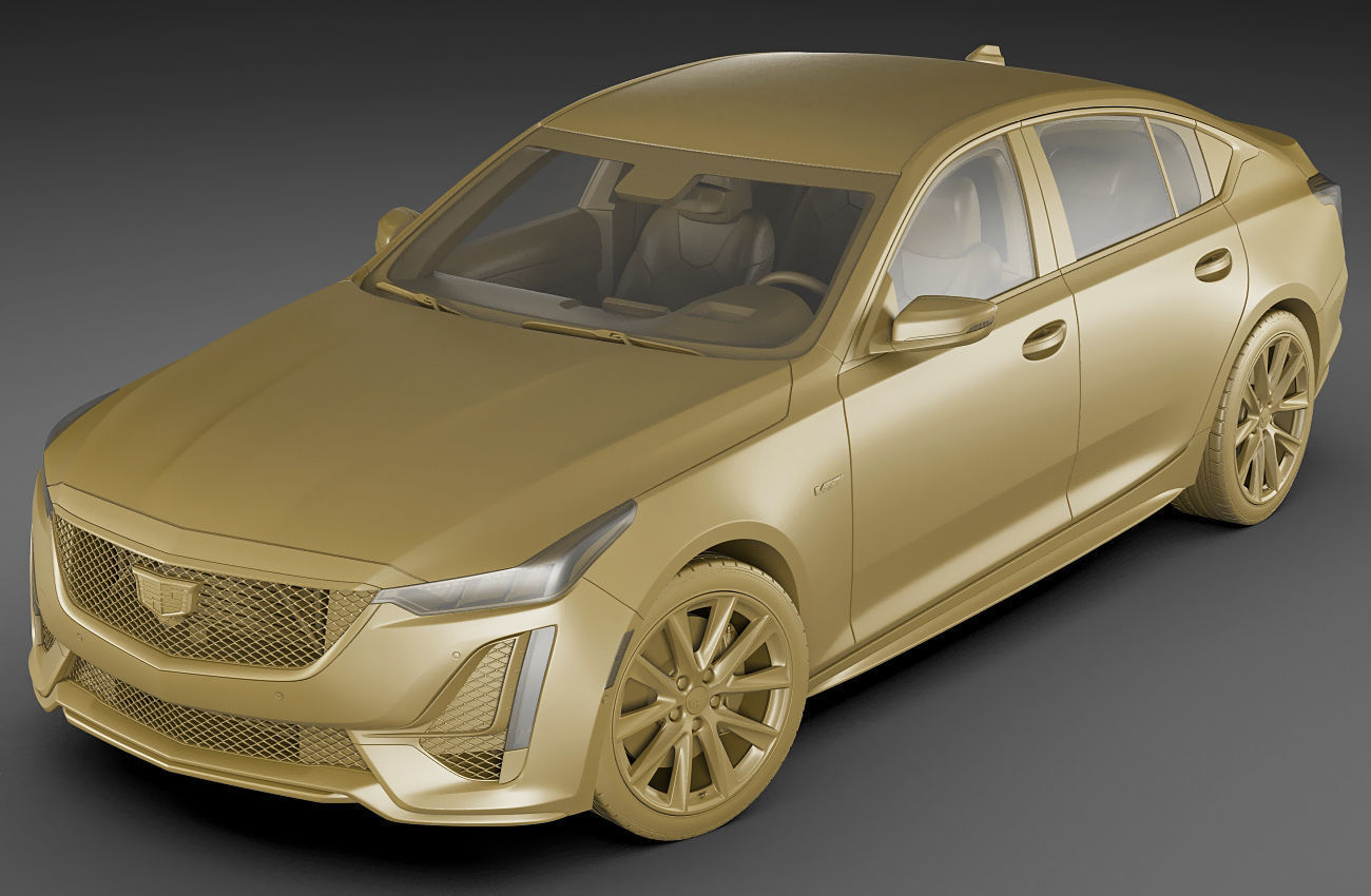 CT5-V sport sedan 3D model_16