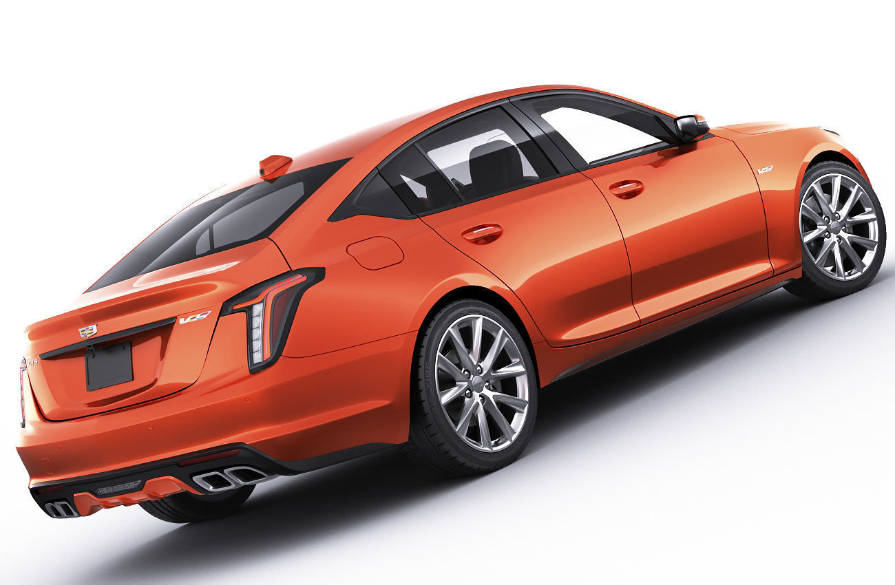 CT5-V sport sedan 3D model_8