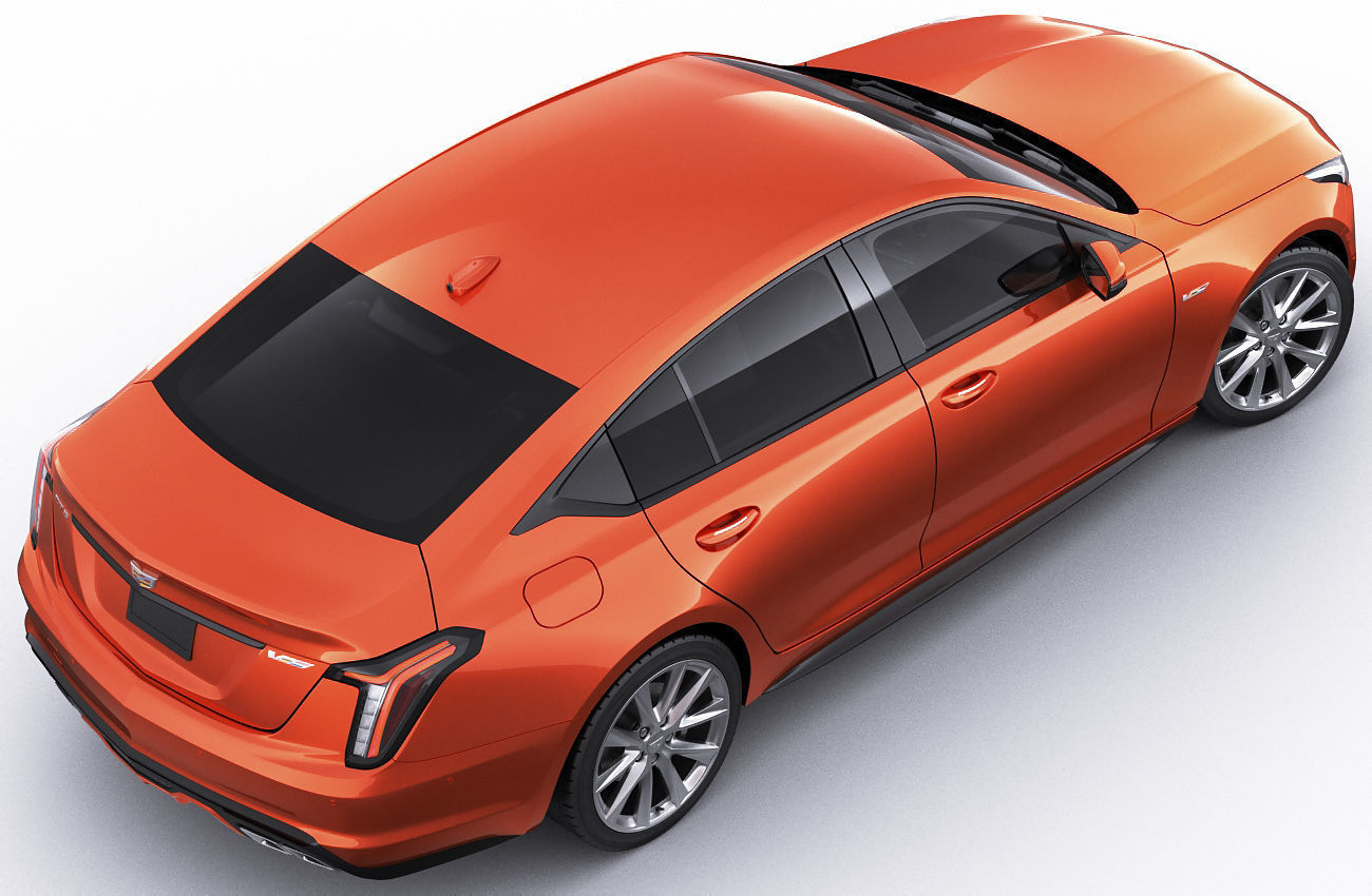 CT5-V sport sedan 3D model_6