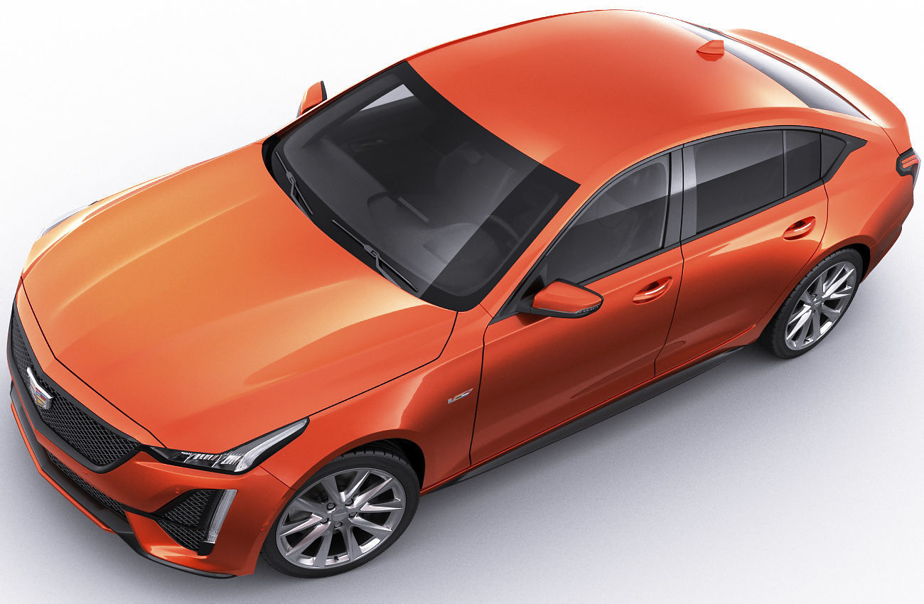 CT5-V sport sedan 3D model_5