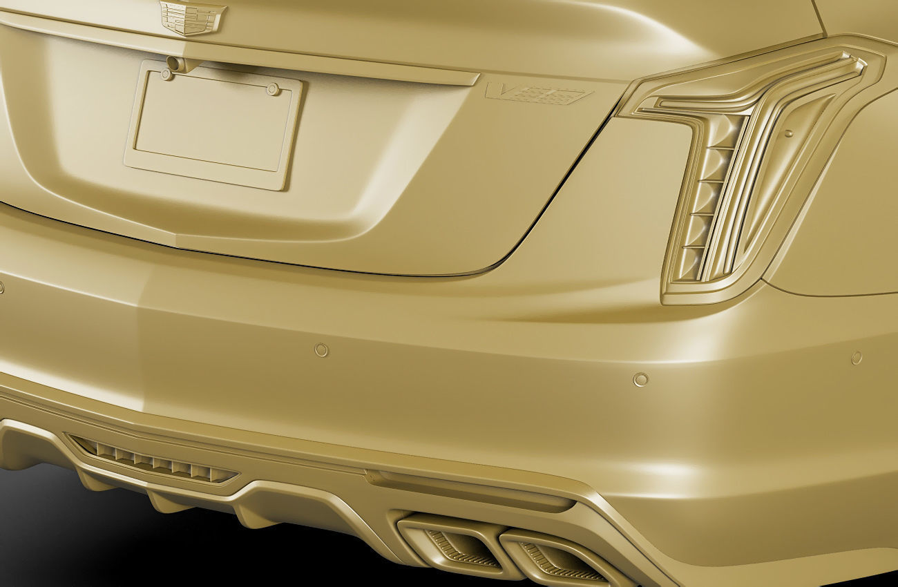 CT5-V sport sedan 3D model_19