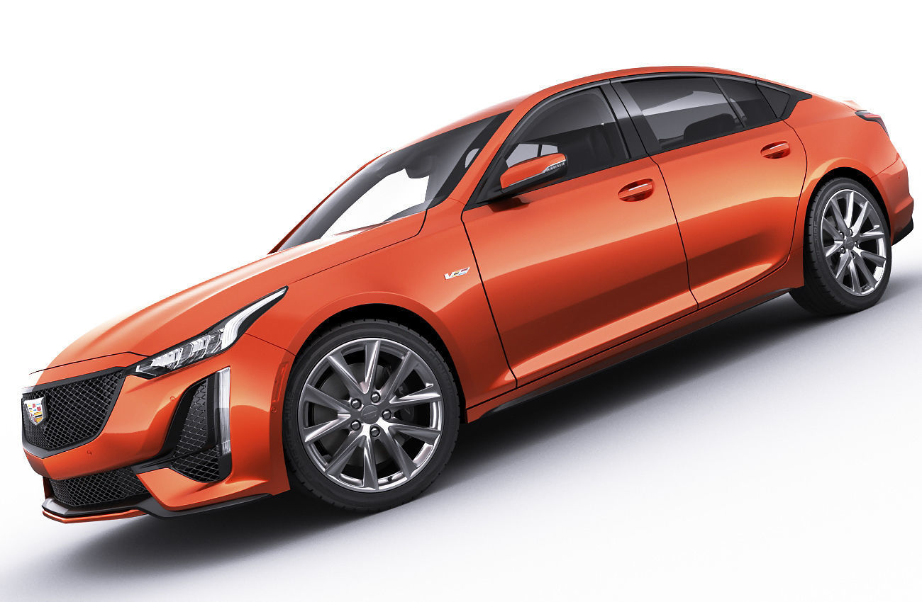 CT5-V sport sedan 3D model_7