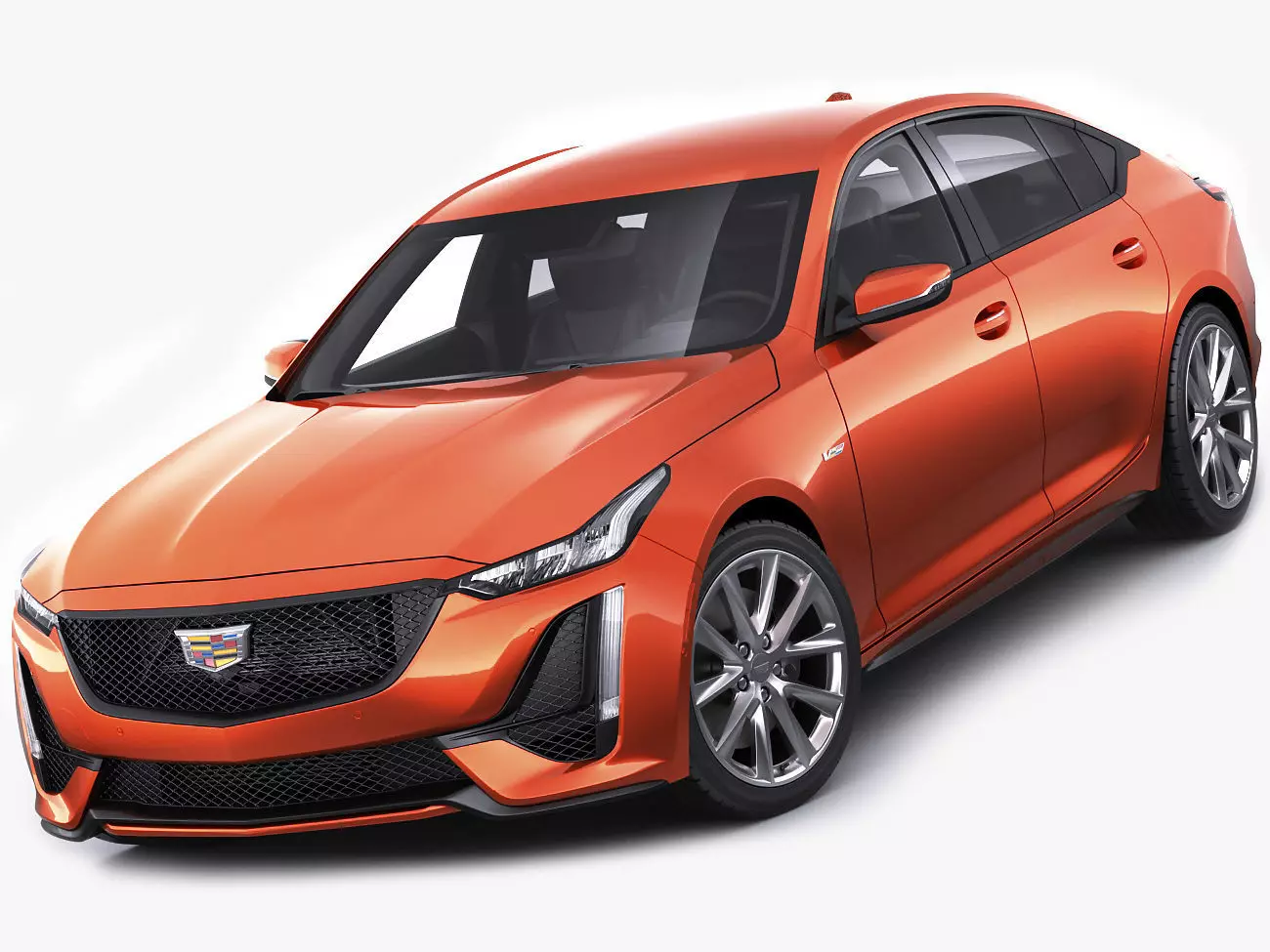 CT5-V sport sedan 3D model_0