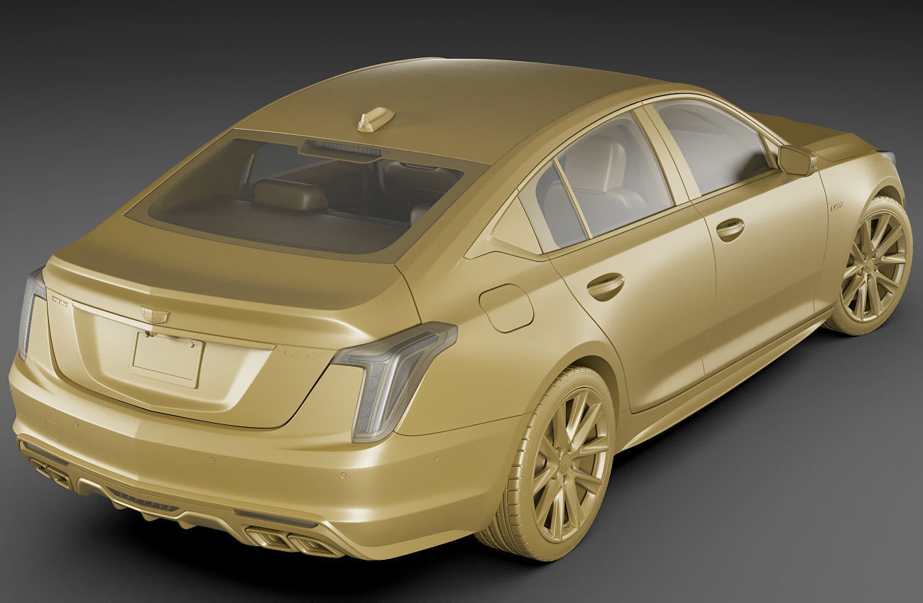 CT5-V sport sedan 3D model_17