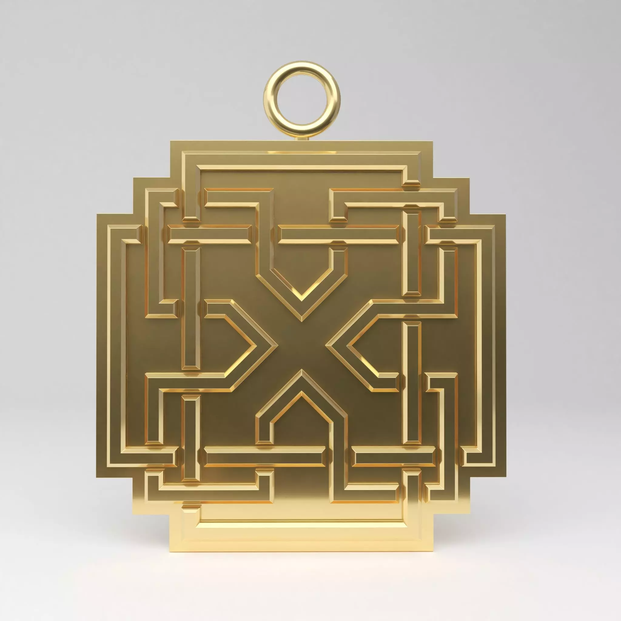 Celtic pendant 10 3D print model_0