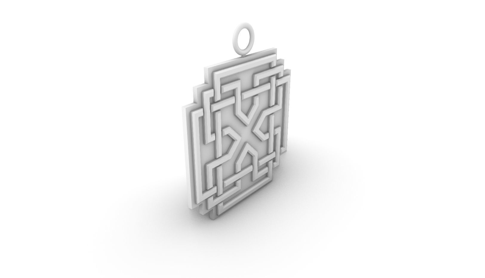 Celtic pendant 10 3D print model_10