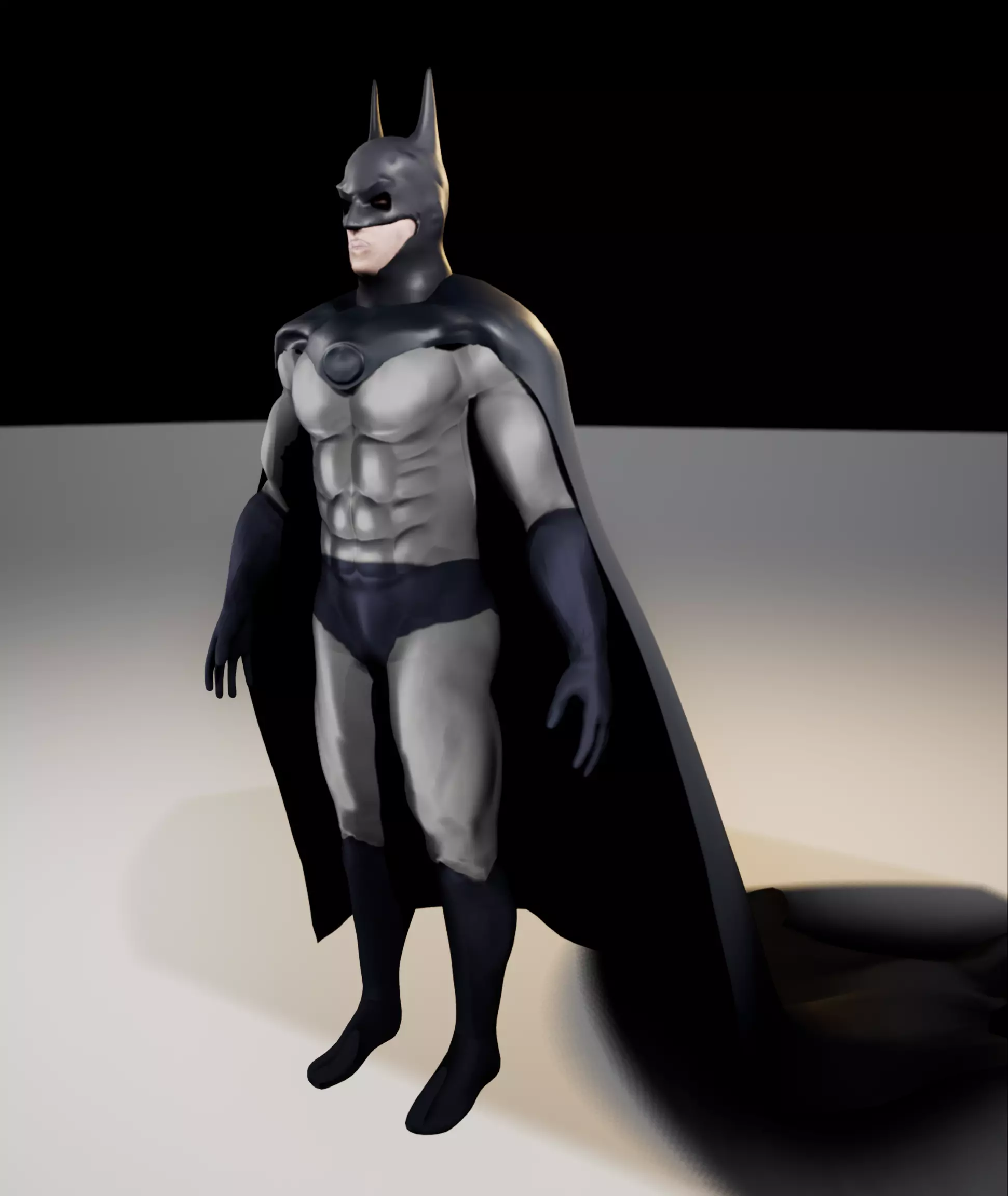 Batman Free low-poly 3D model