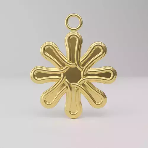 Celtic pendant  six cross