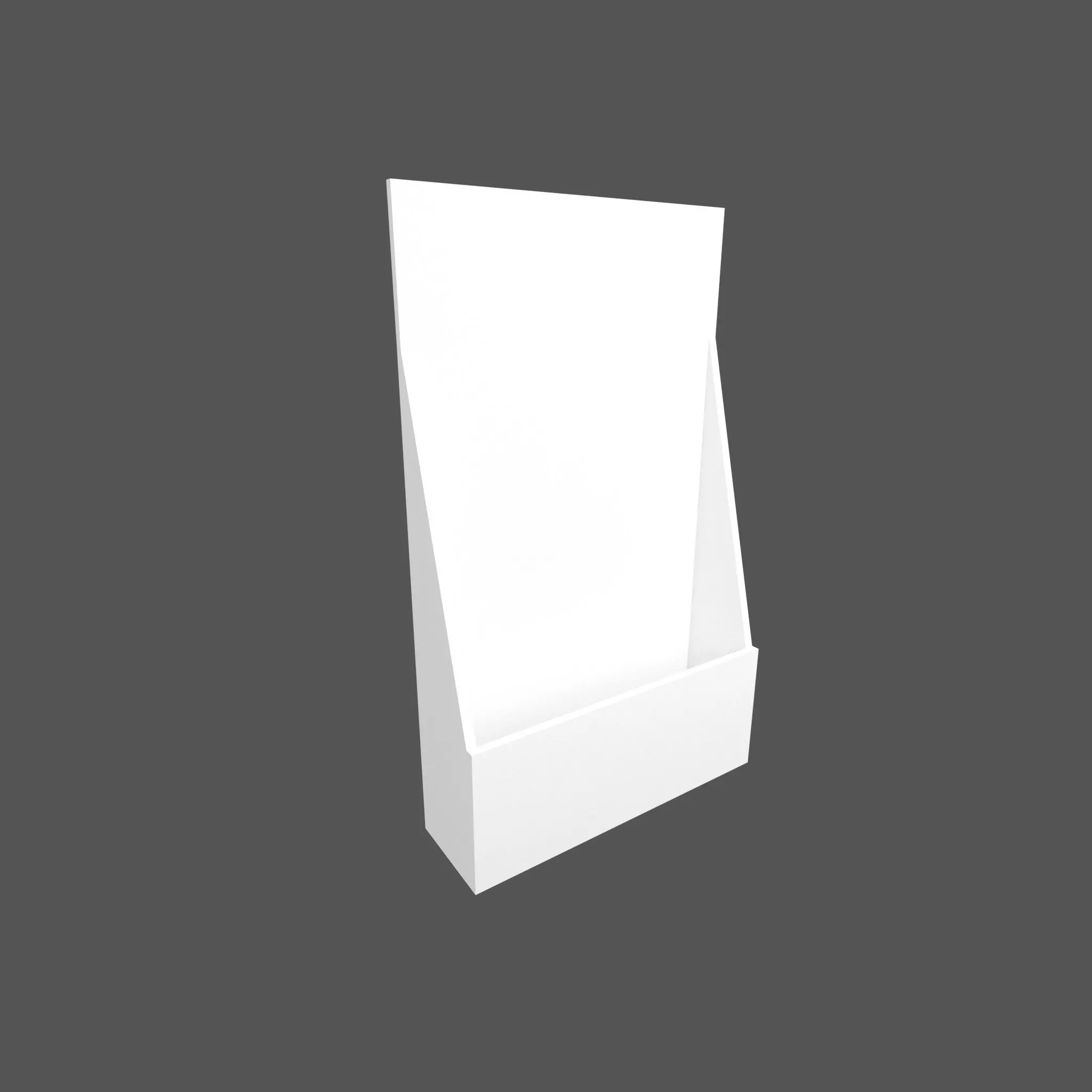 Table Top Display Stand v3 001 Low-poly 3D model