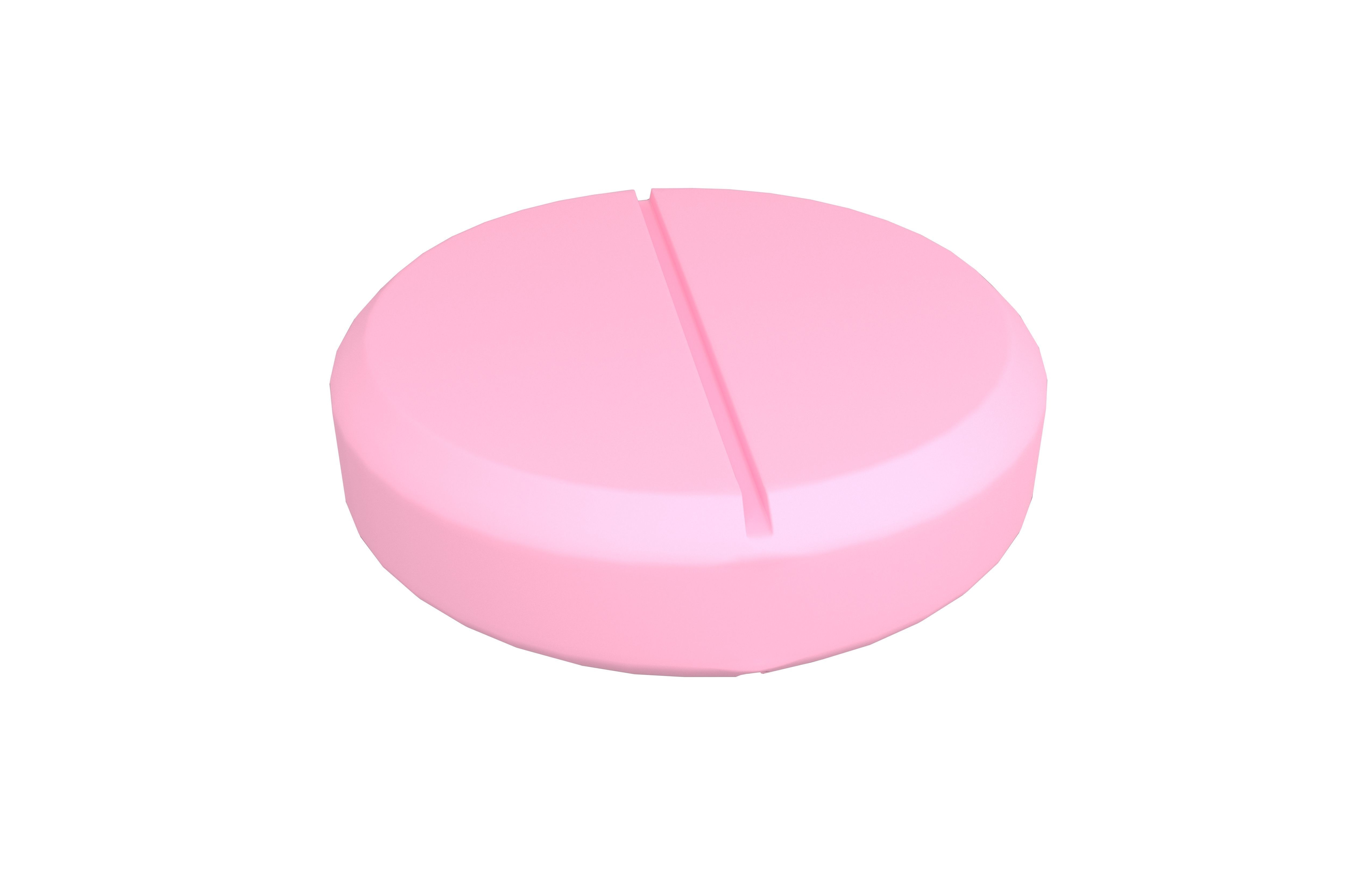 Pills v3 002 Low-poly 3D model_1