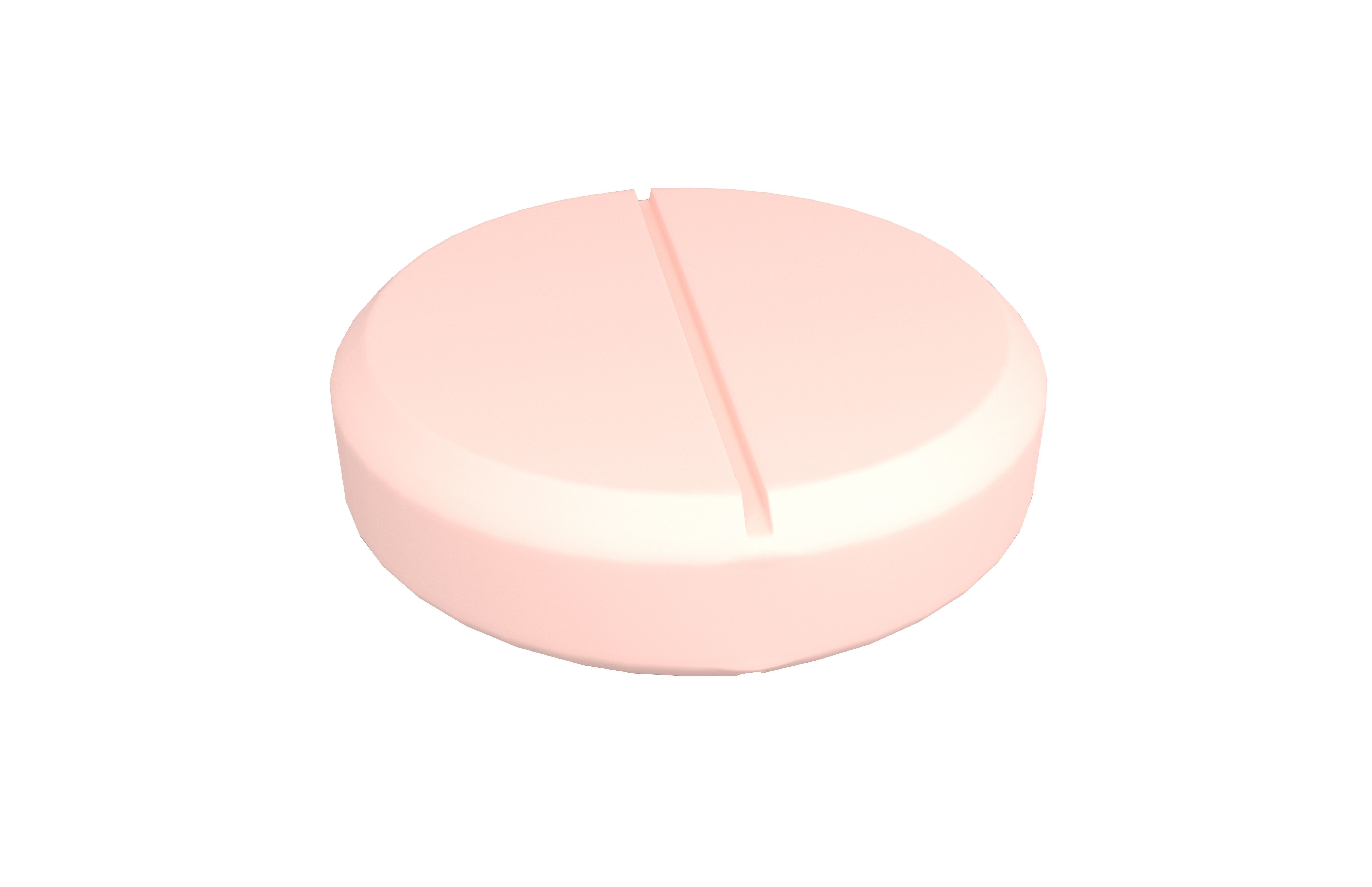 Pills v3 003 Low-poly 3D model_1