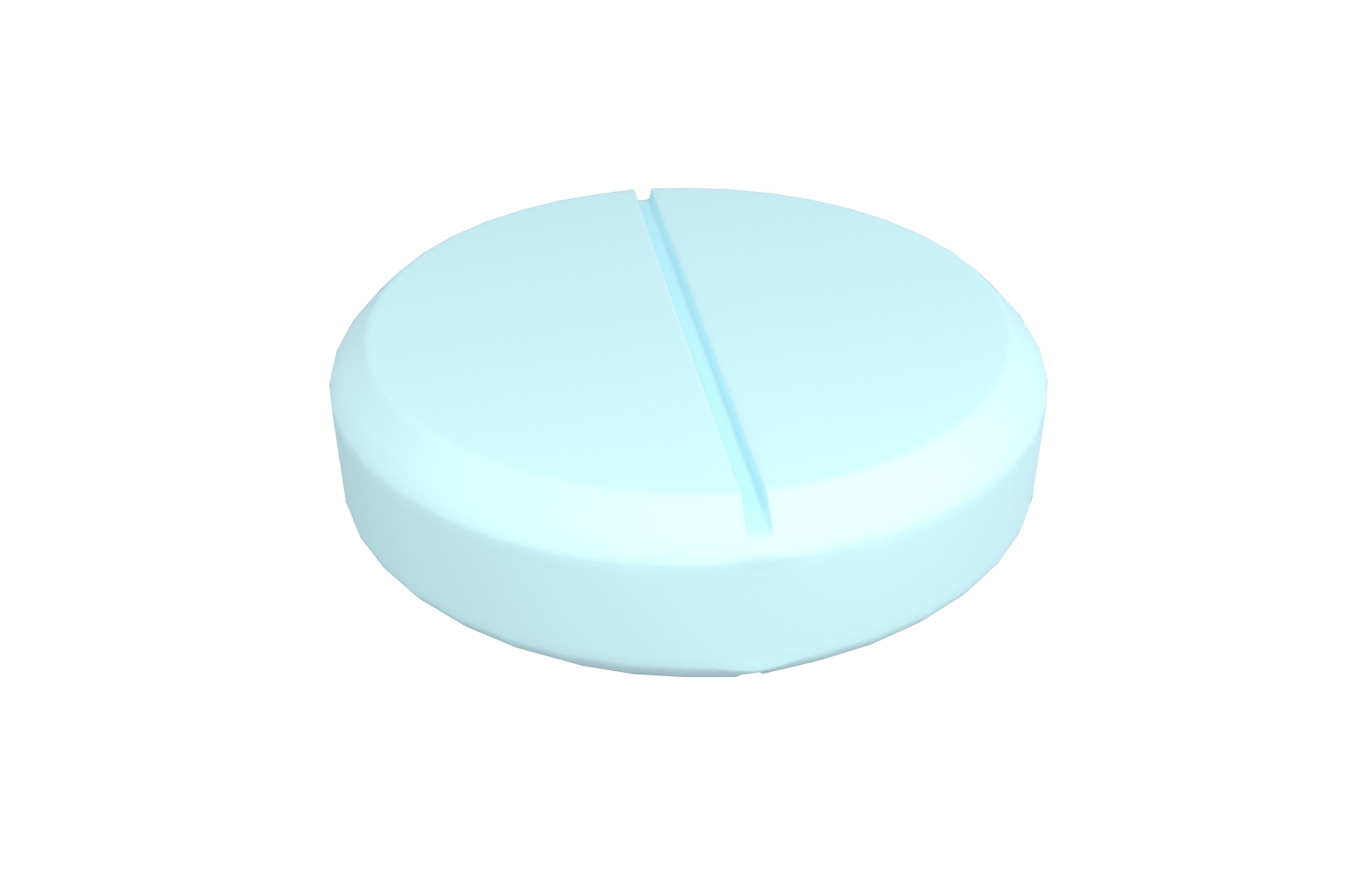 Pills v3 004 Low-poly 3D model_1