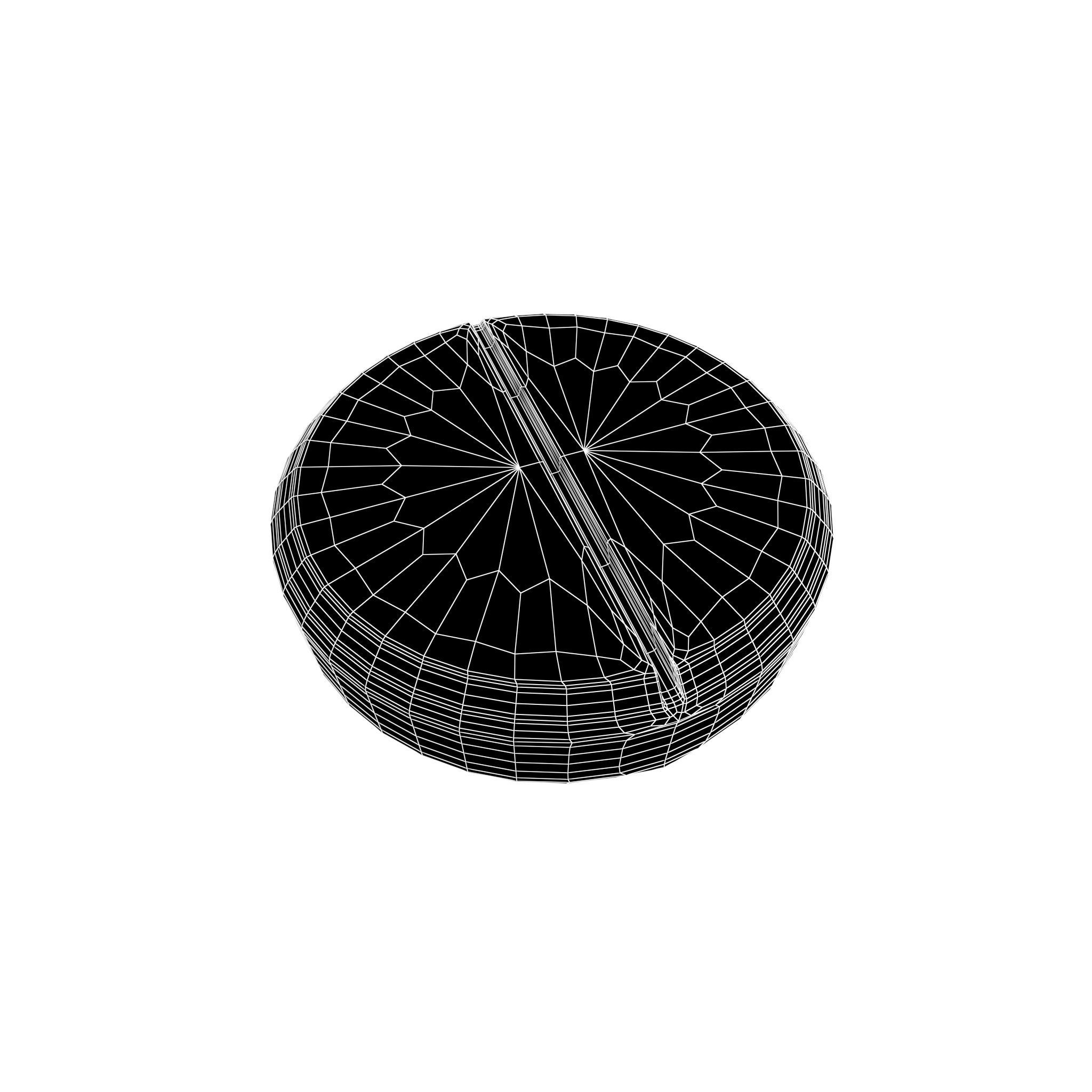 Pills v3 004 Low-poly 3D model_4