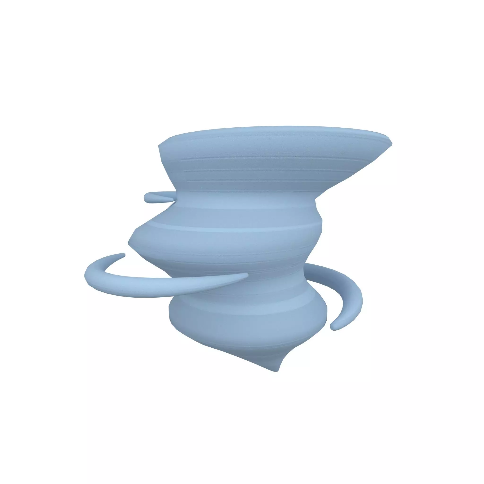 Tornado v1 001 Low-poly 3D model_0