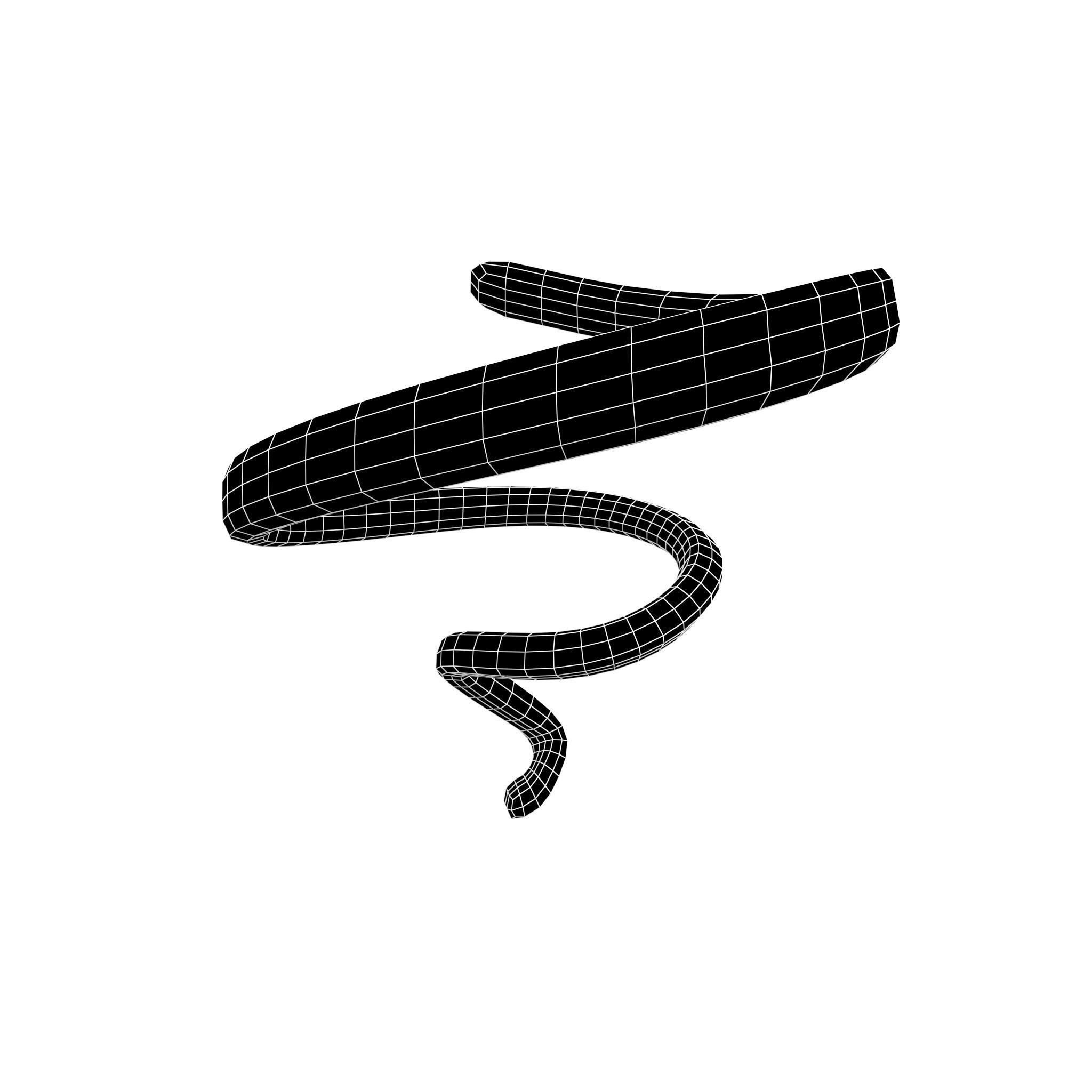 Tornado v2 003 Low-poly 3D model_4