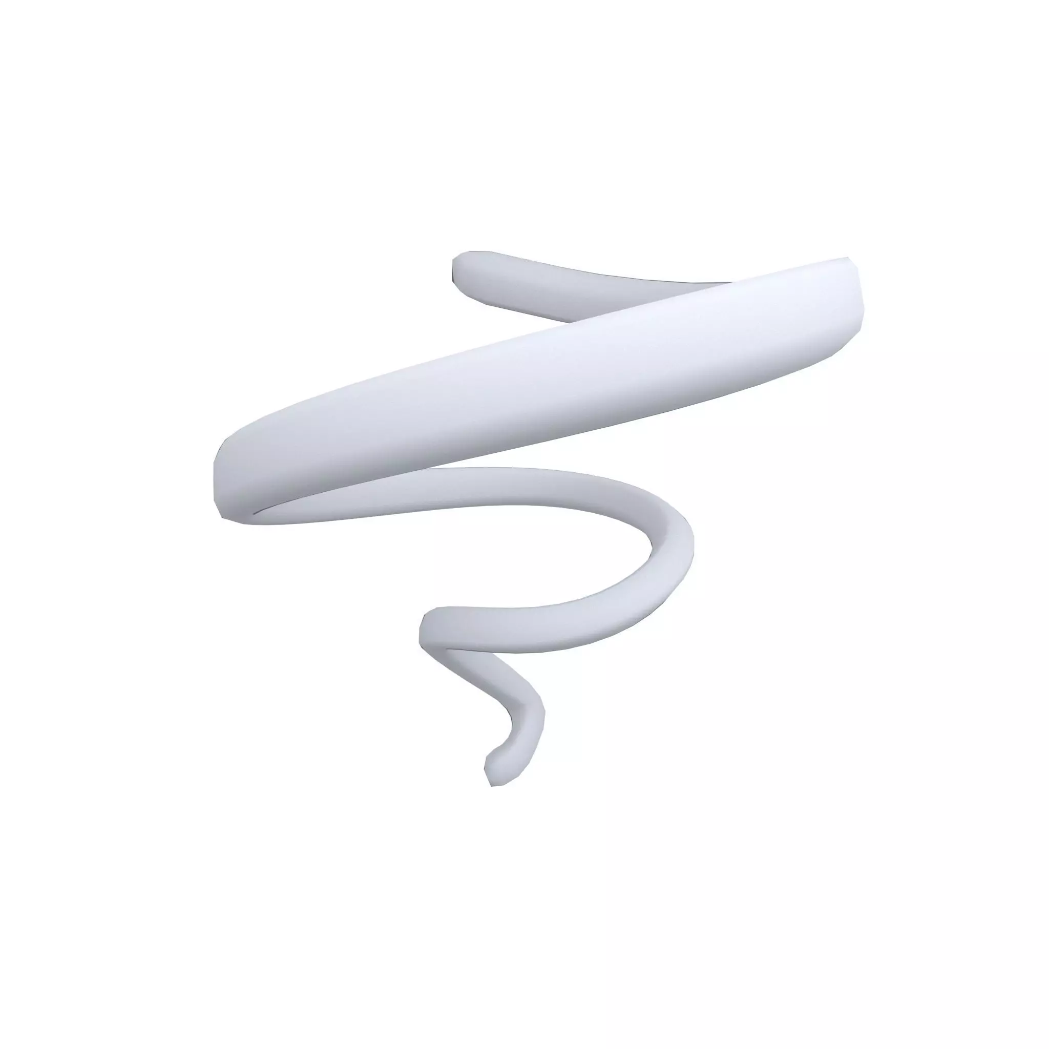 Tornado v2 003 Low-poly 3D model_0