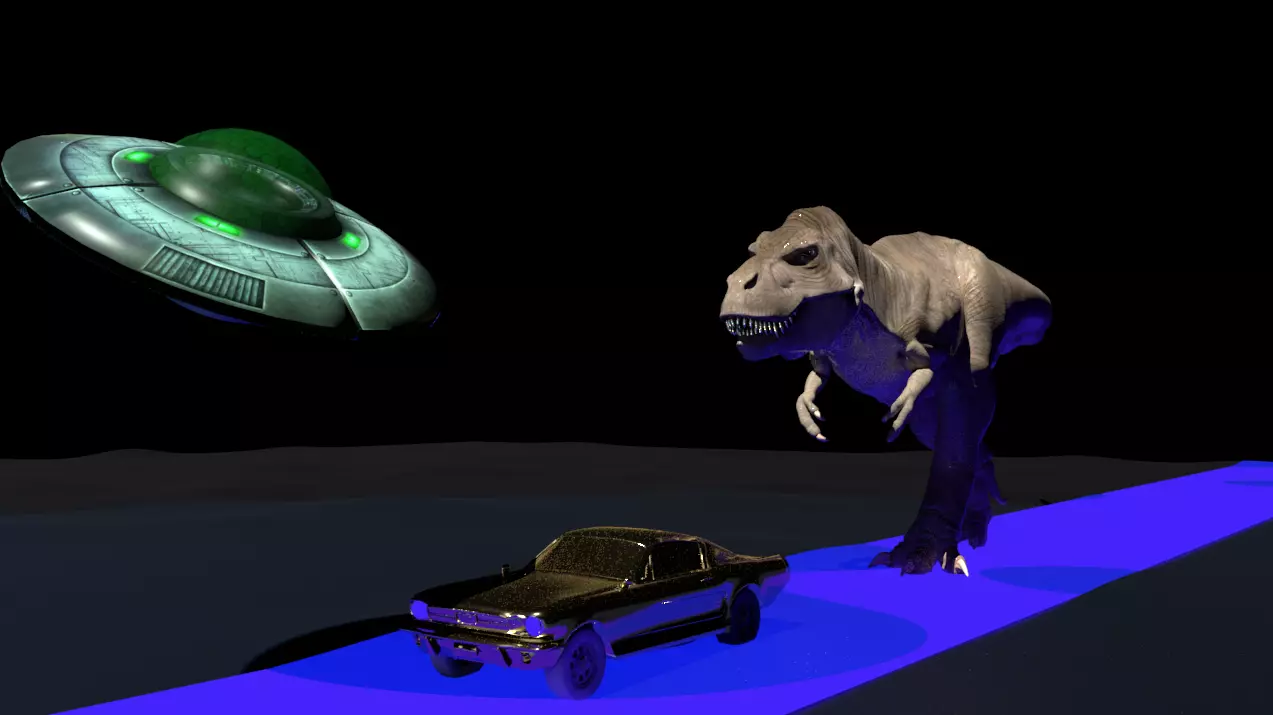 Mustang Trex Free 3D model