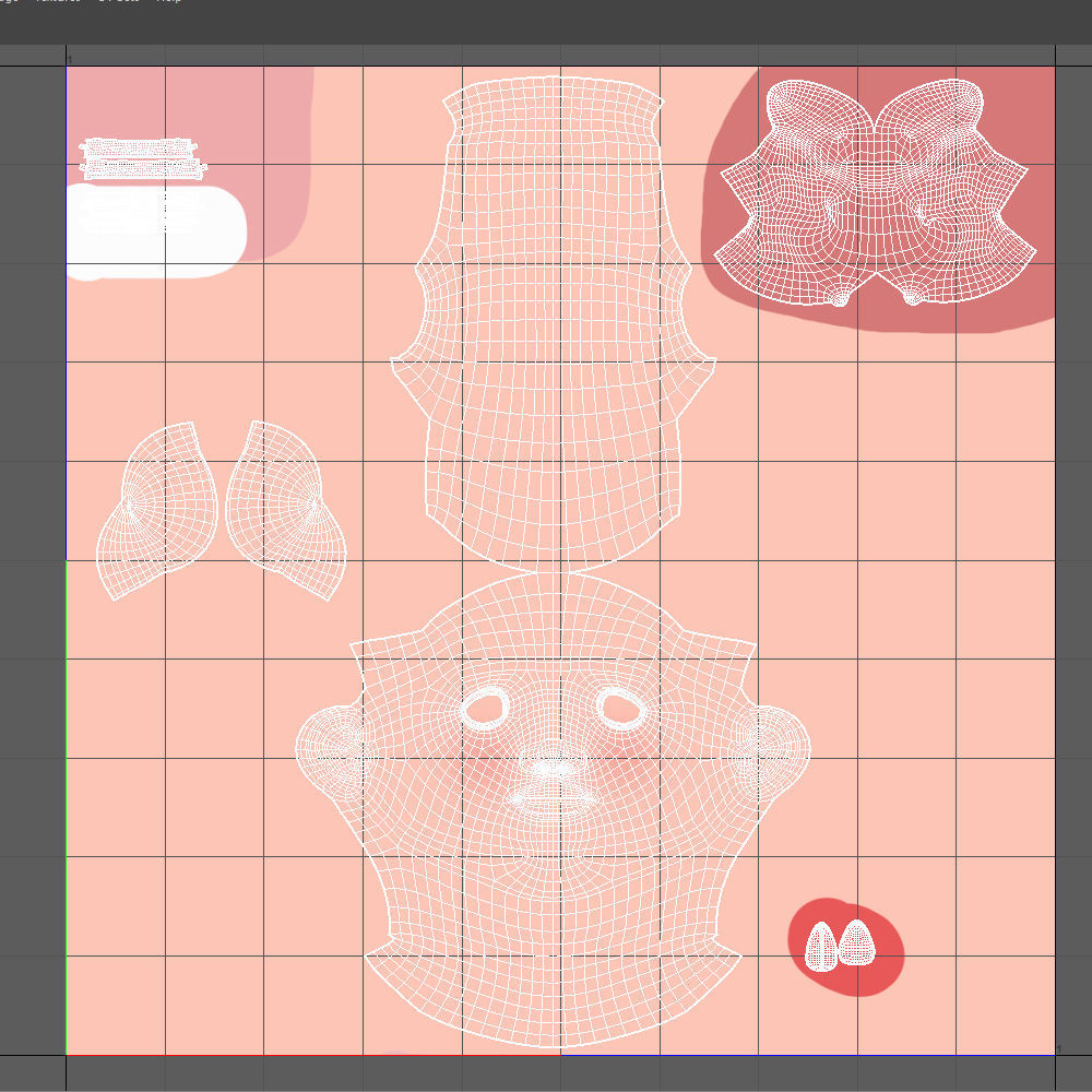 Superhero Cartoon 04 3D model_18