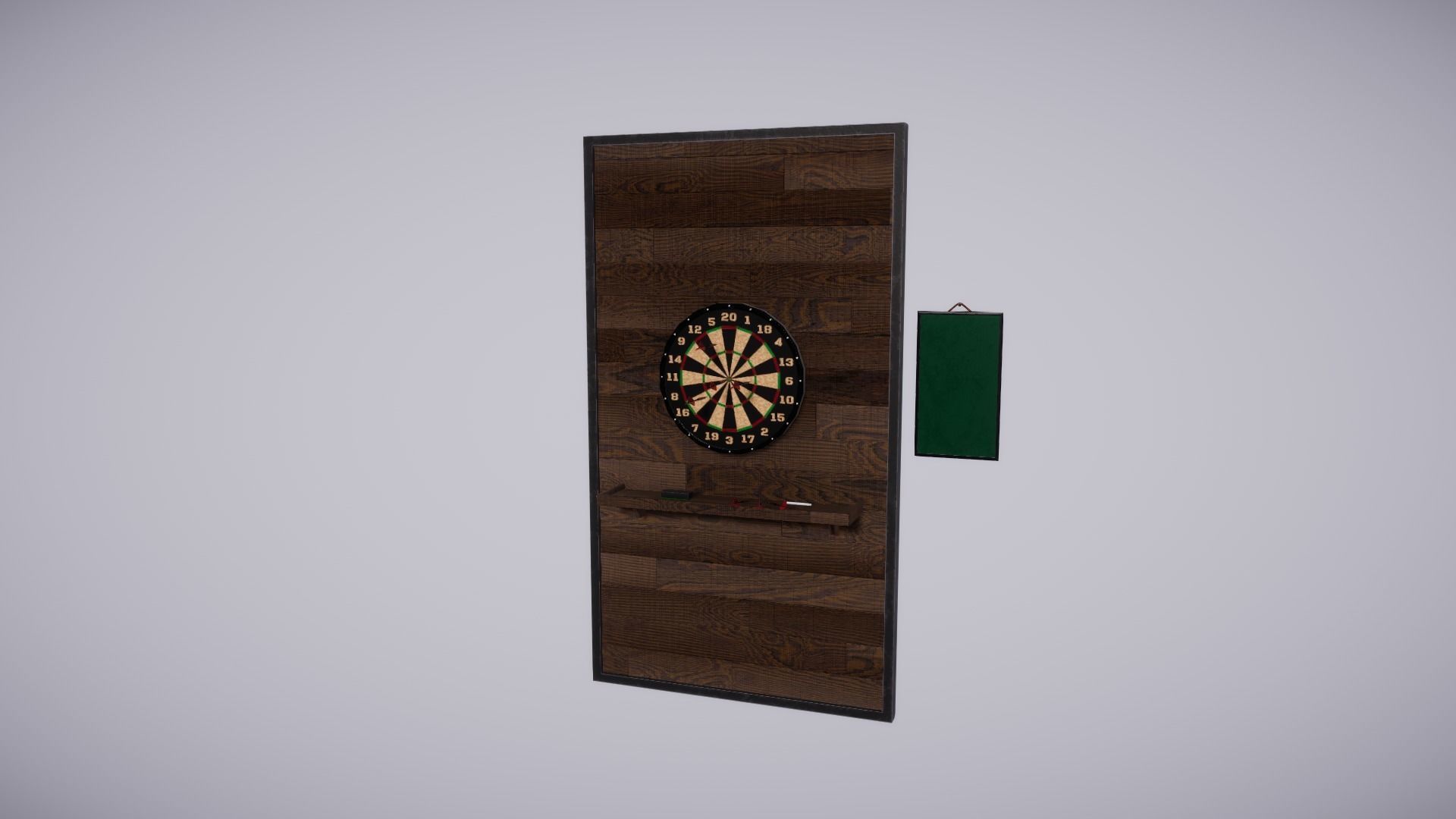 Game Room Pack Low-poly 3D model_5