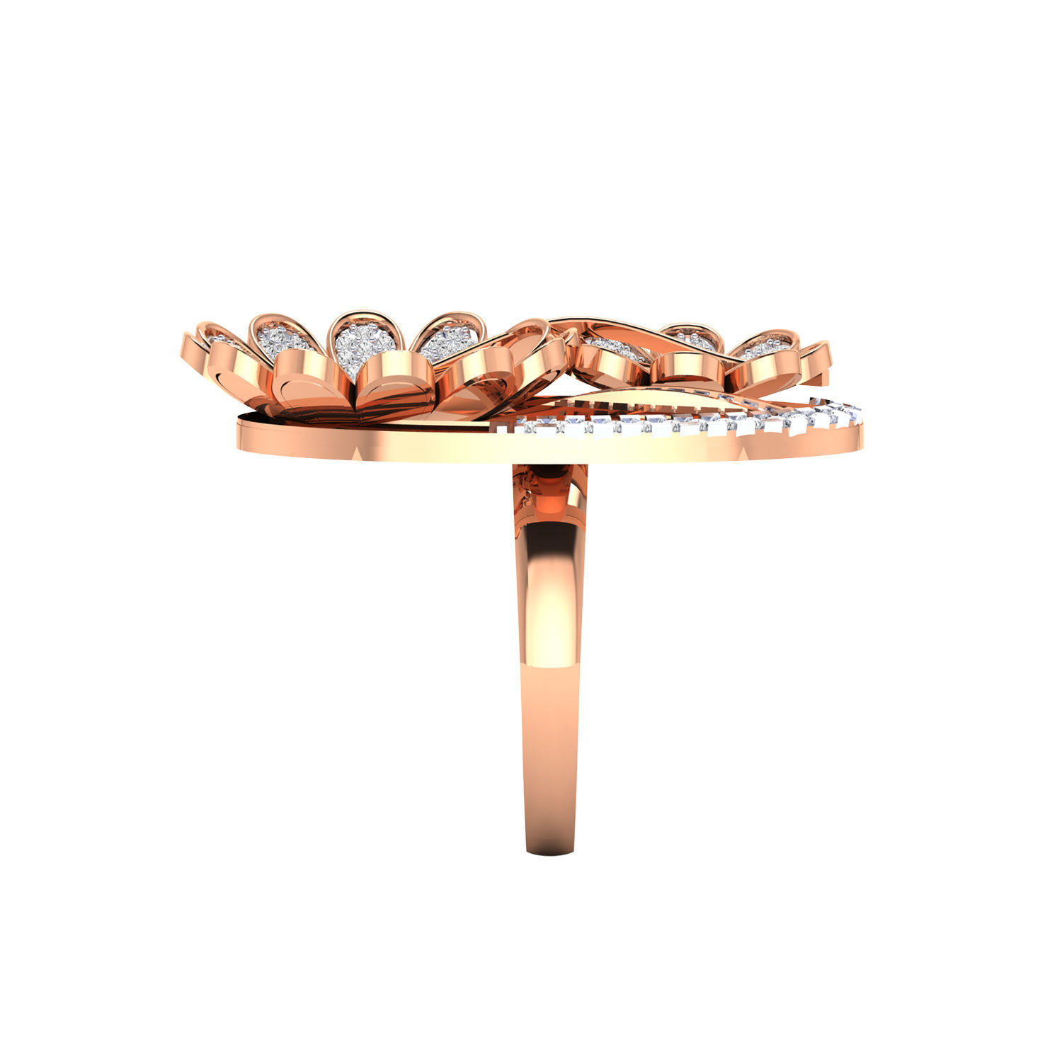 Women ring 3dm render detail 3D print model 3D print model_3