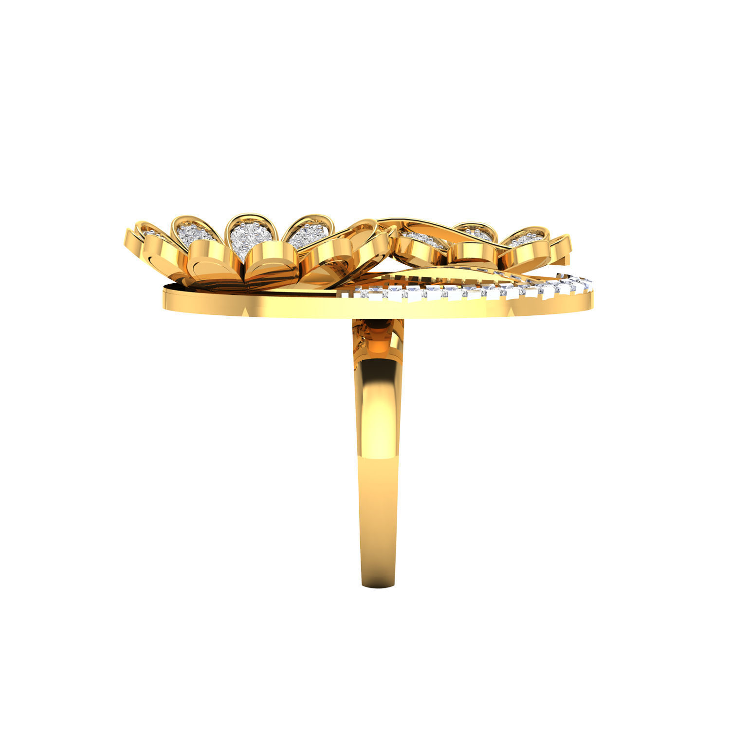 Women ring 3dm render detail 3D print model 3D print model_9