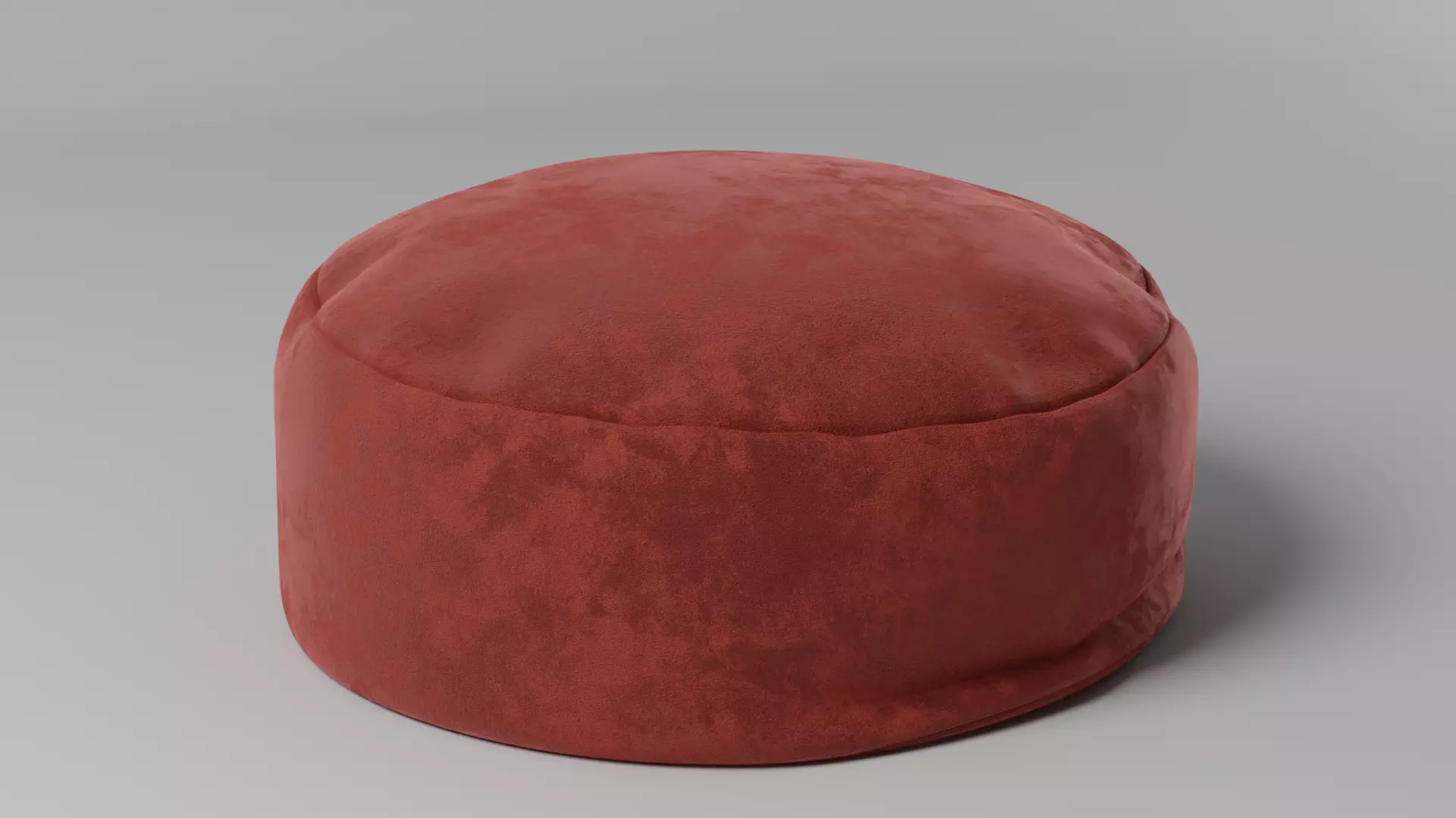 Red Velvet Chair Free 3D model
