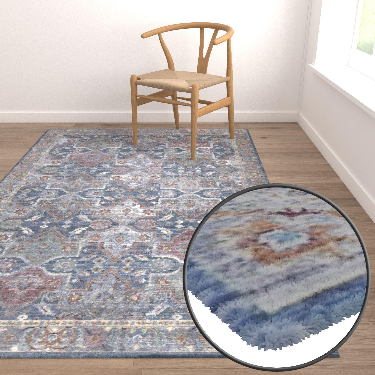 Rug Set 1455 3D model_5