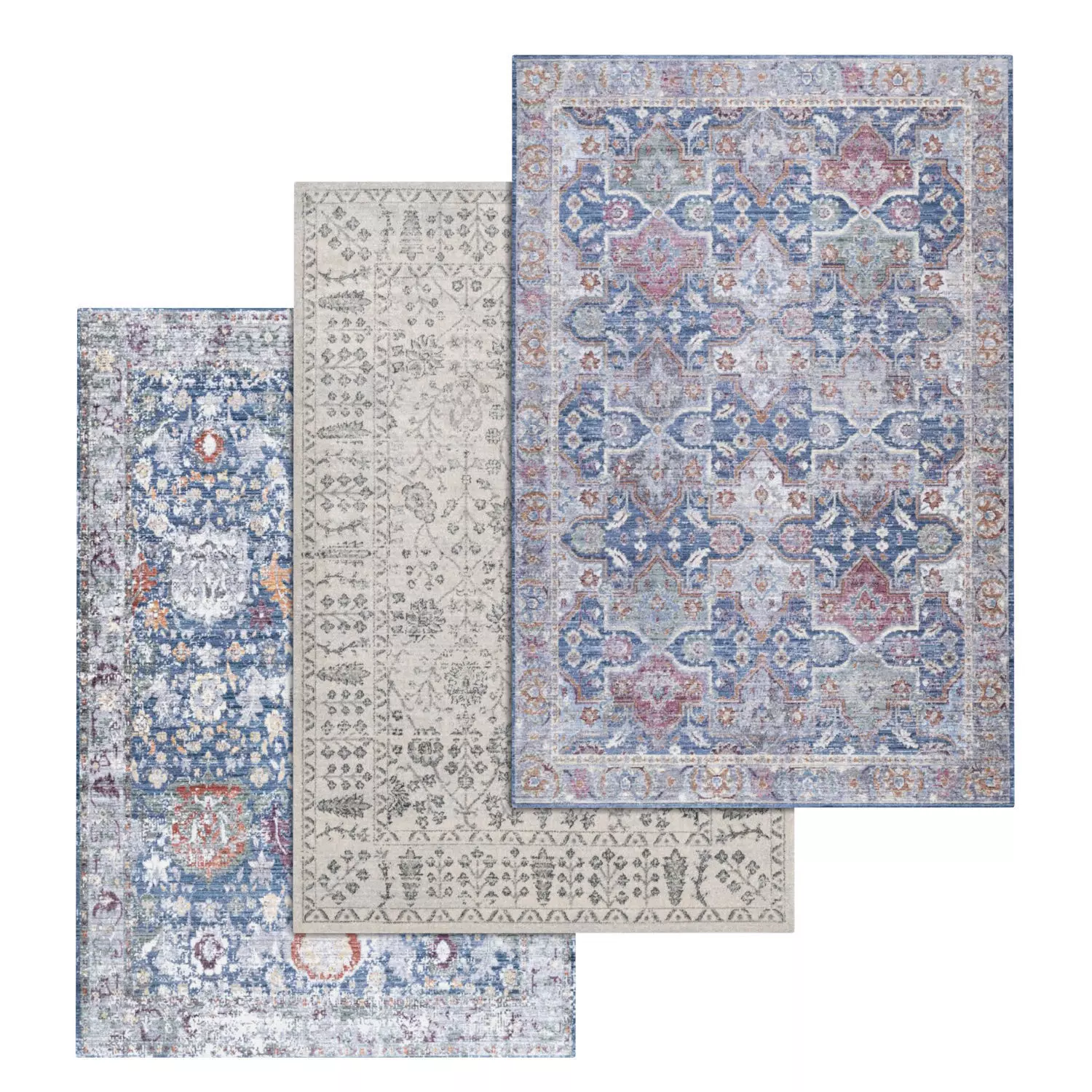 Rug Set 1455 3D model_0