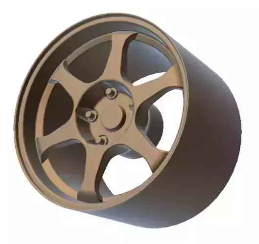 SSR Wheels for scale 18 - 3D Printable