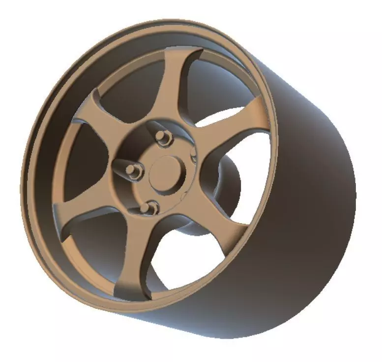 SSR Wheels for scale 18 - 3D Printable 3D print model_0
