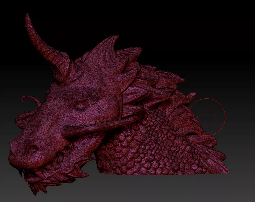 Kirin Bust 3D print model