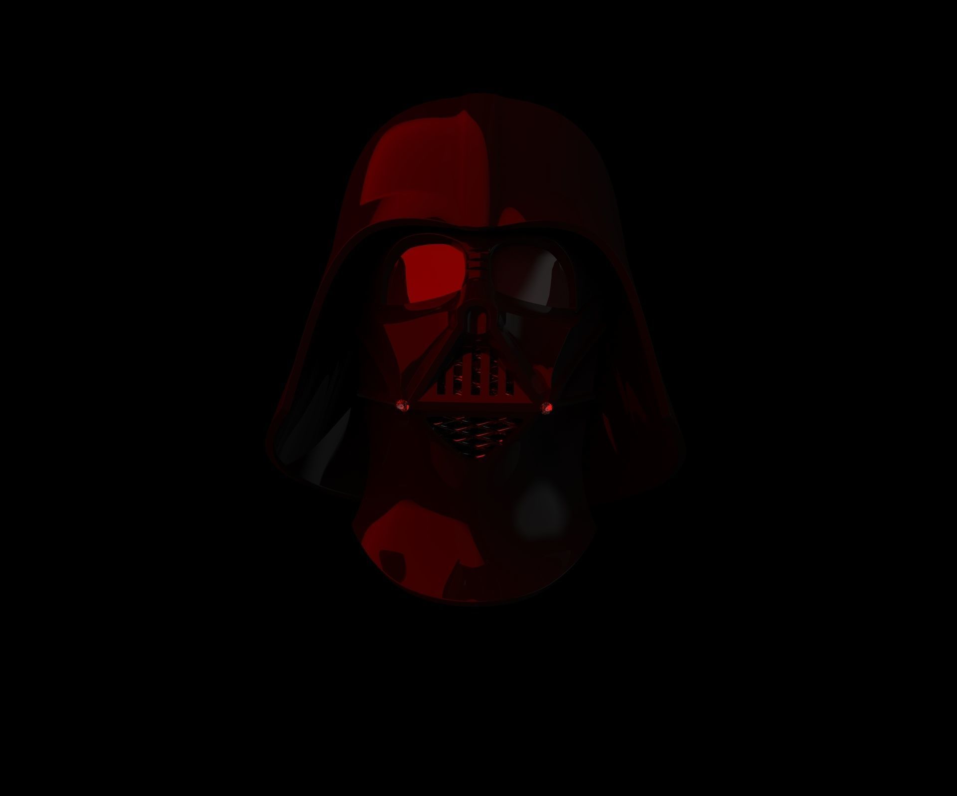 Darth Vader Helmet ROTS  3D print model_9