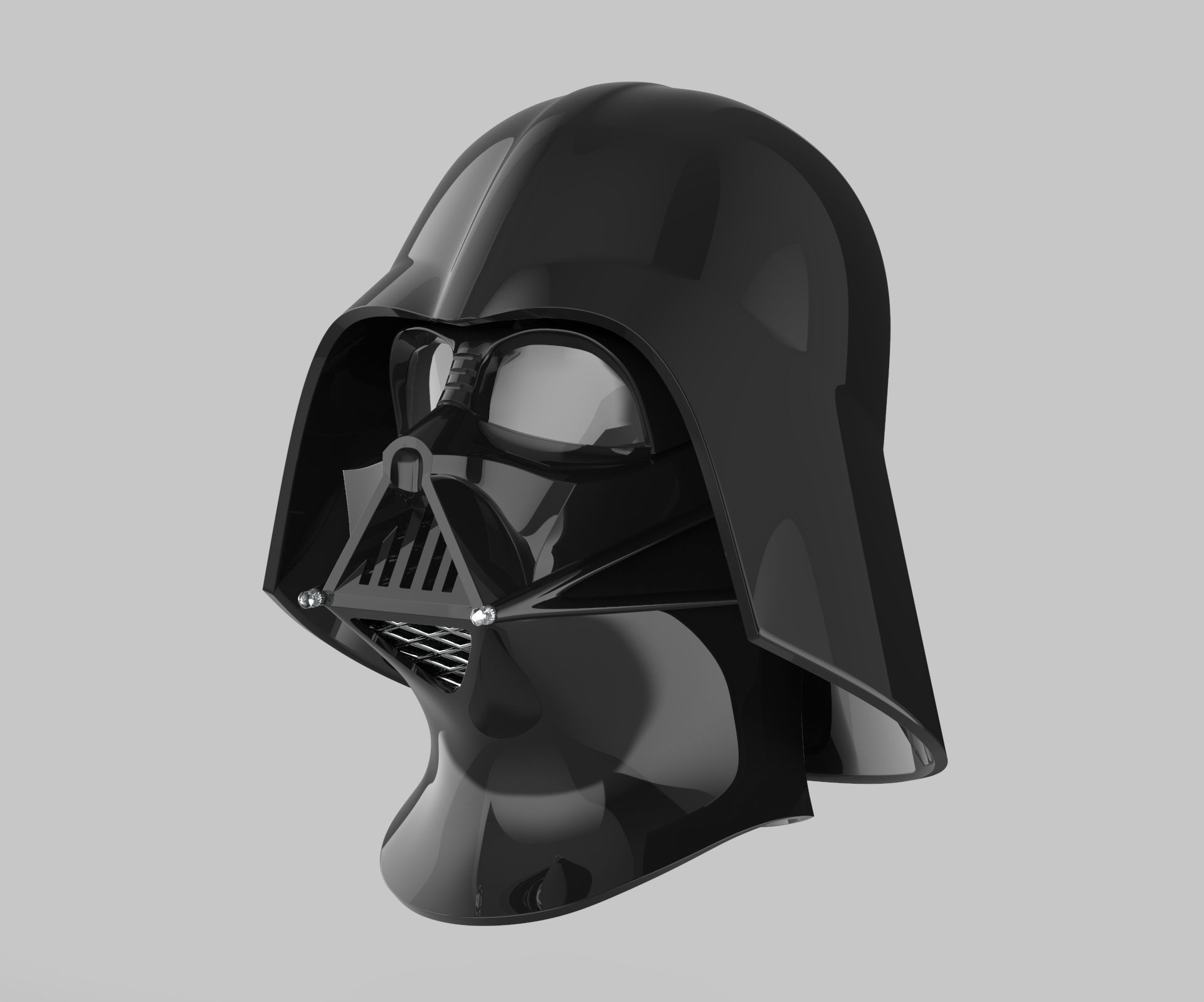 Darth Vader Helmet ROTS  3D print model_1