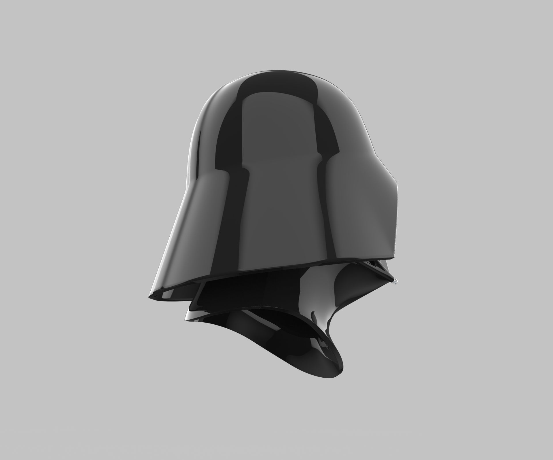 Darth Vader Helmet ROTS  3D print model_3