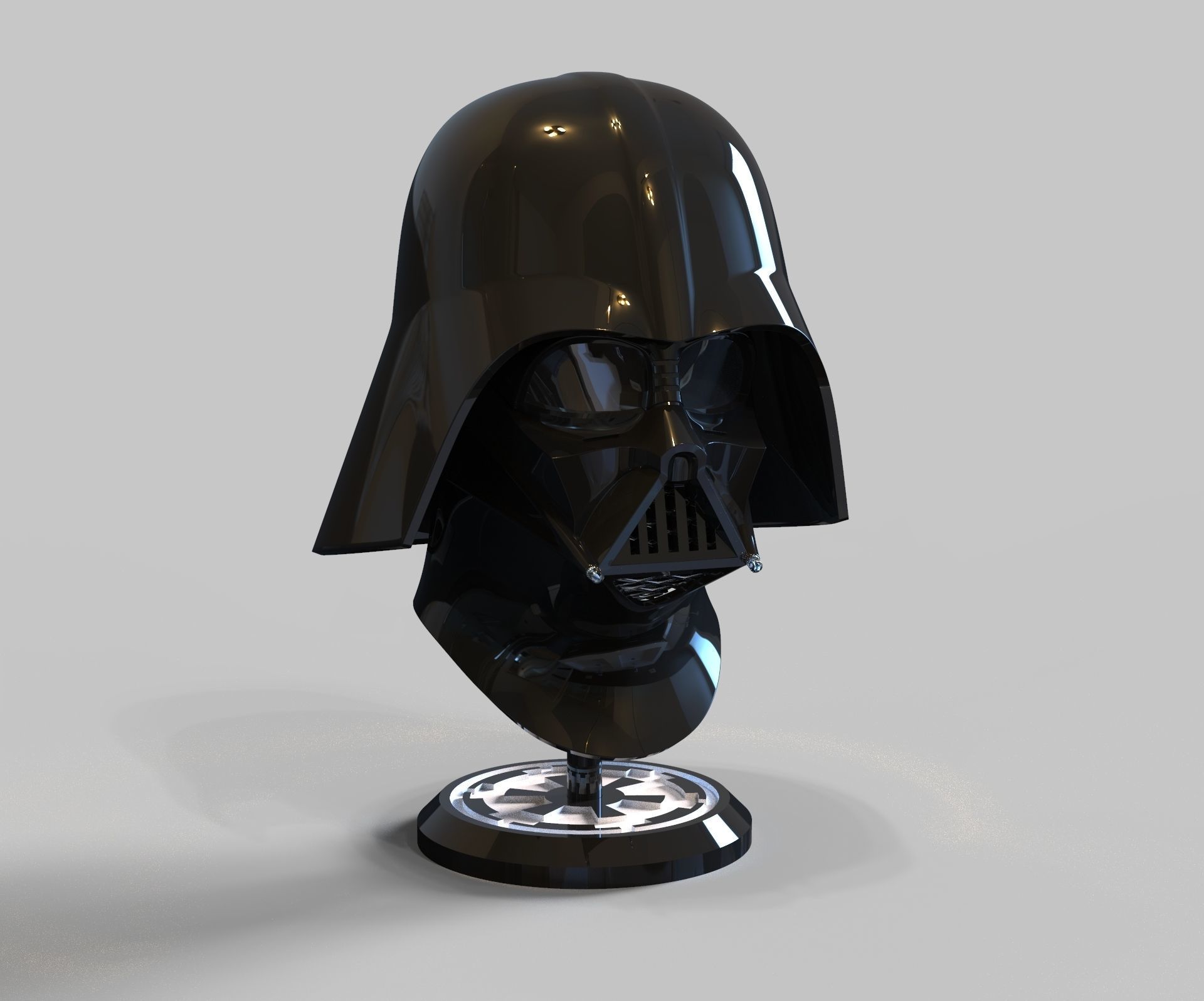 Darth Vader Helmet ROTS  3D print model_5