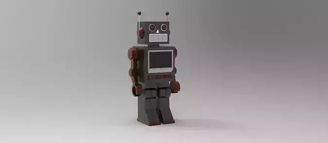 Toy Robot 3D model