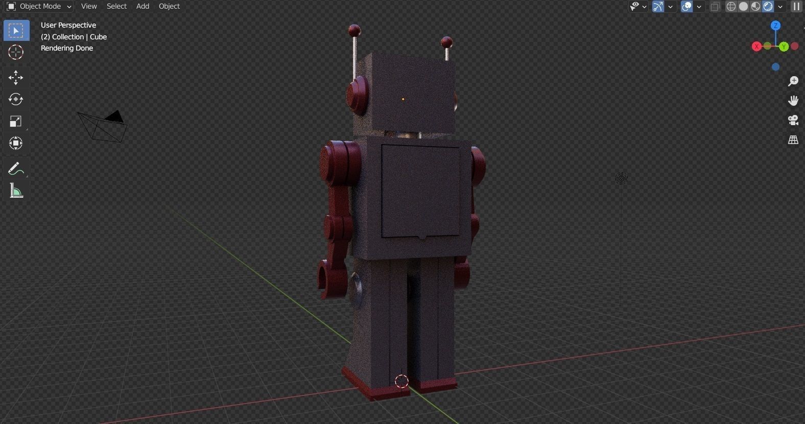 Toy Robot 3D model_3
