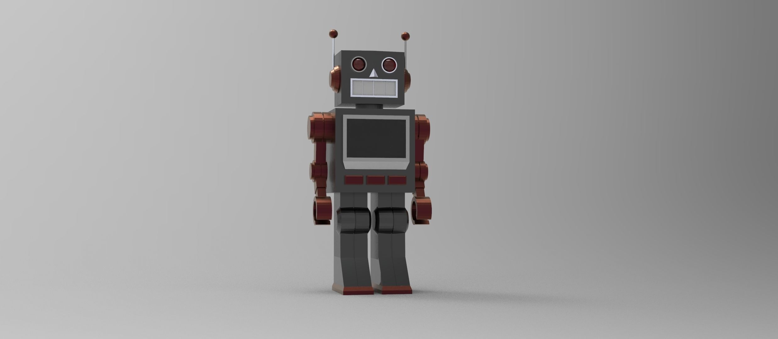 Toy Robot 3D model_1