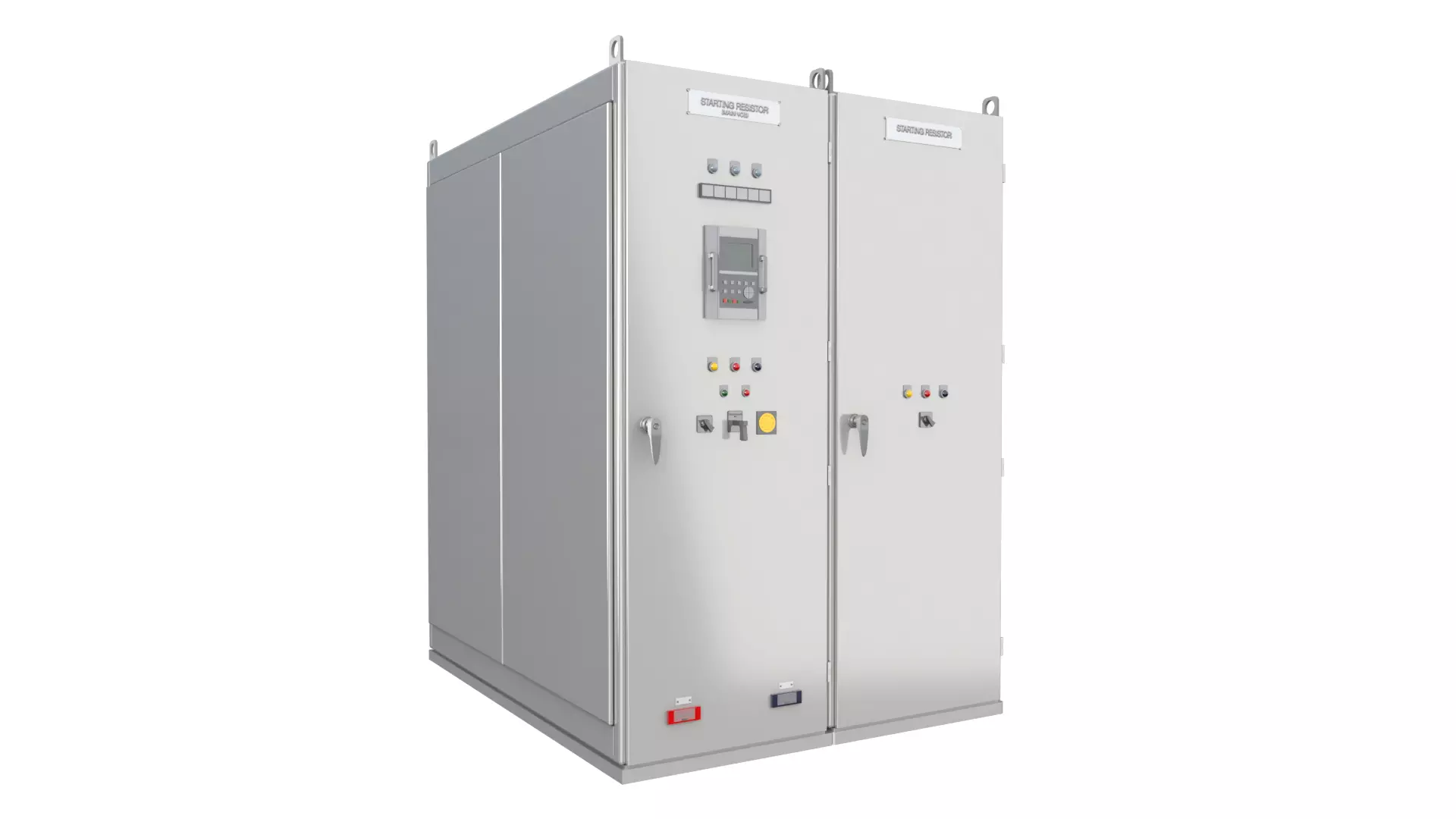 Switchboard 03 Low-poly 3D model_0