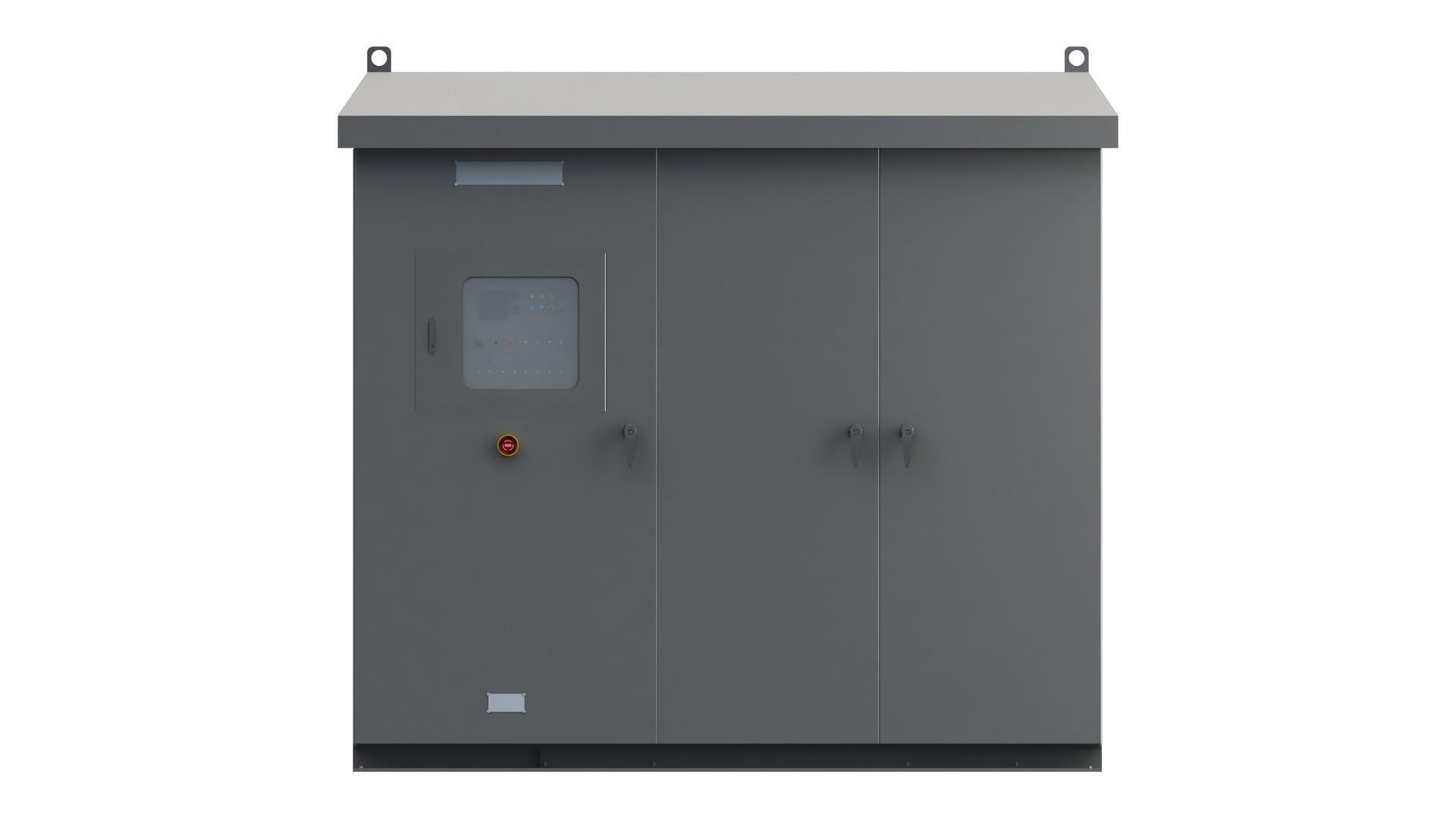 Switchboard 06 Low-poly 3D model_1