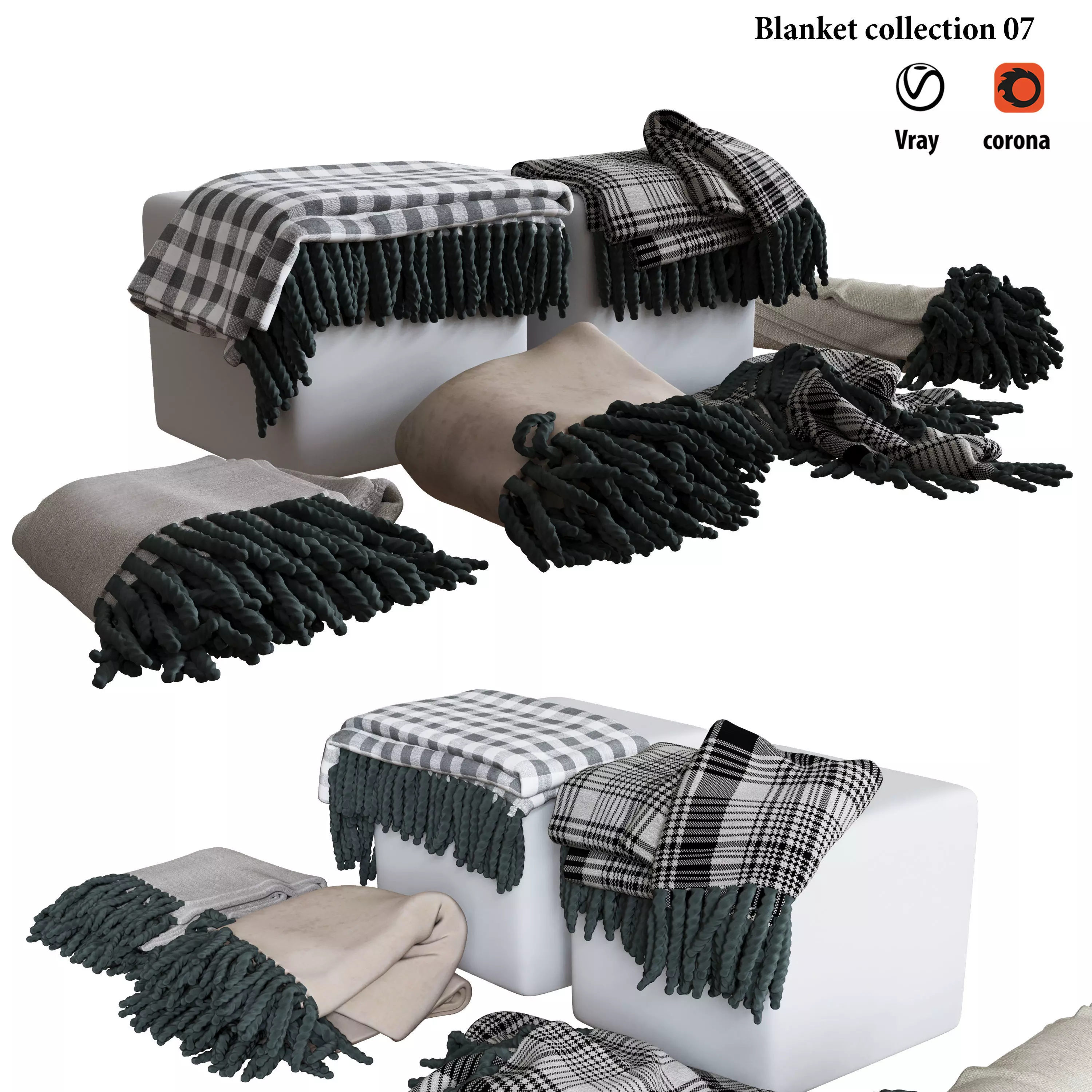 Blanket collection 07  3D model_0